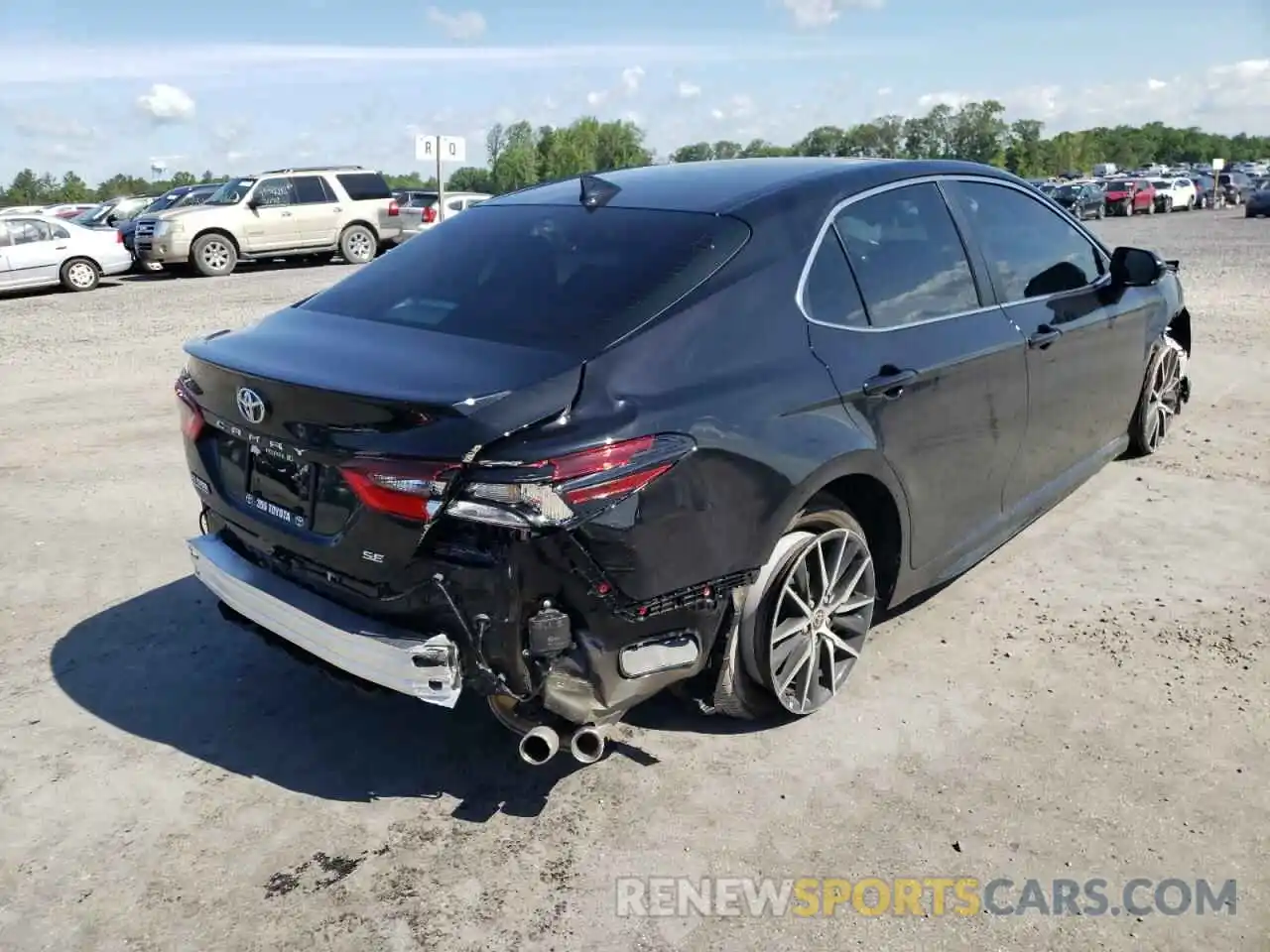 4 Photograph of a damaged car 4T1S11AK2NU052723 TOYOTA CAMRY 2022