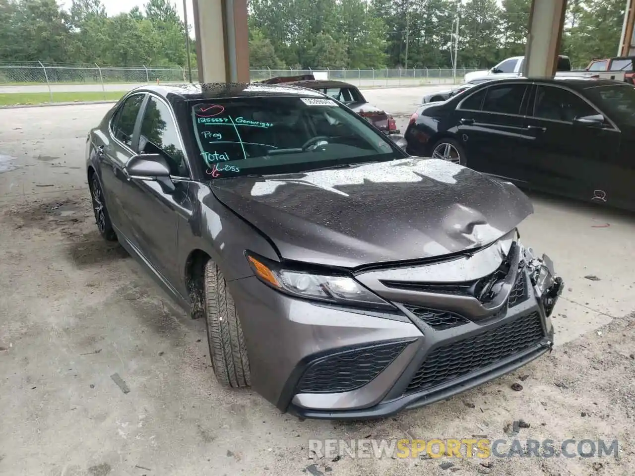 1 Photograph of a damaged car 4T1S11AK3NU048700 TOYOTA CAMRY 2022