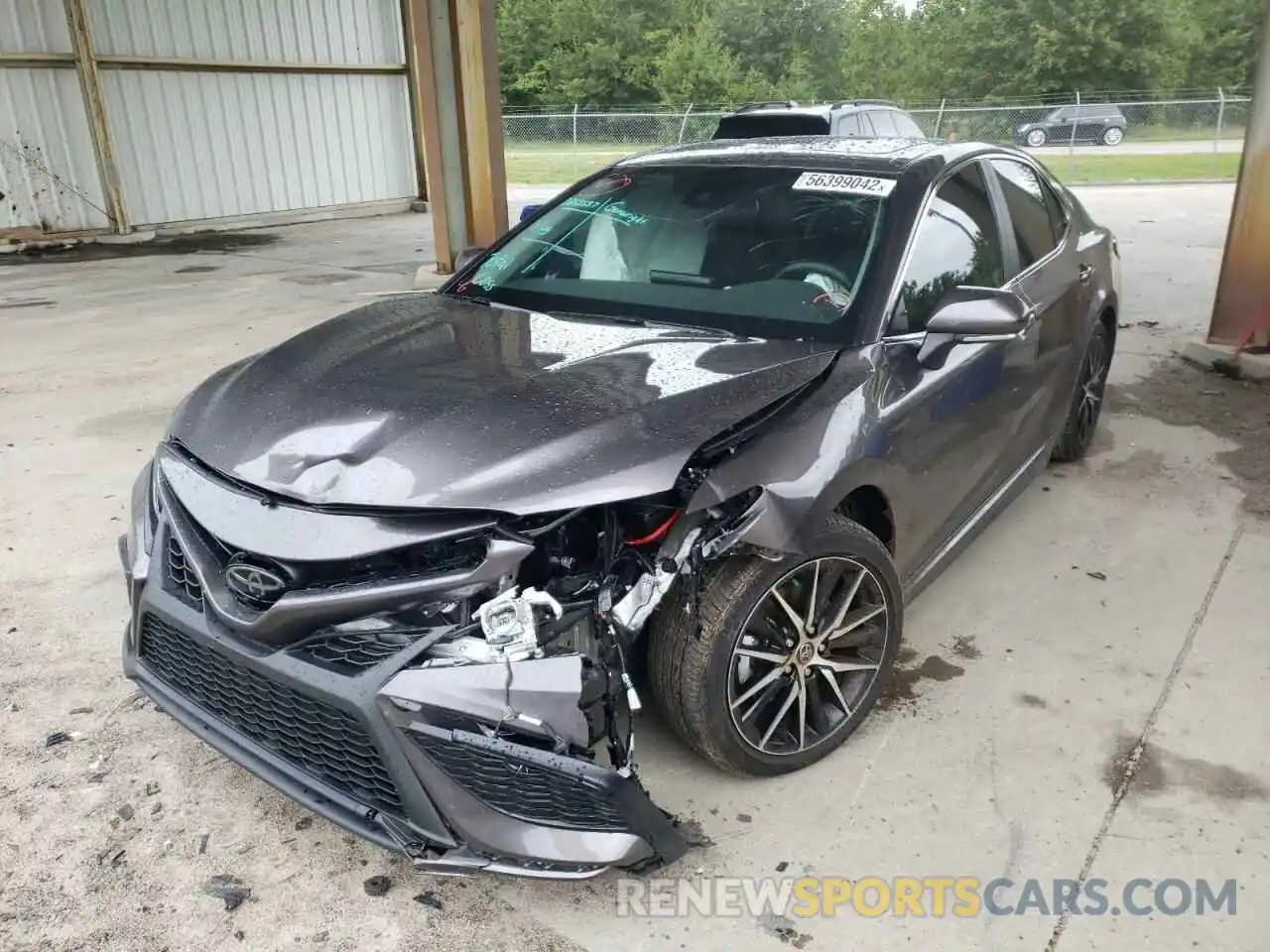 2 Photograph of a damaged car 4T1S11AK3NU048700 TOYOTA CAMRY 2022