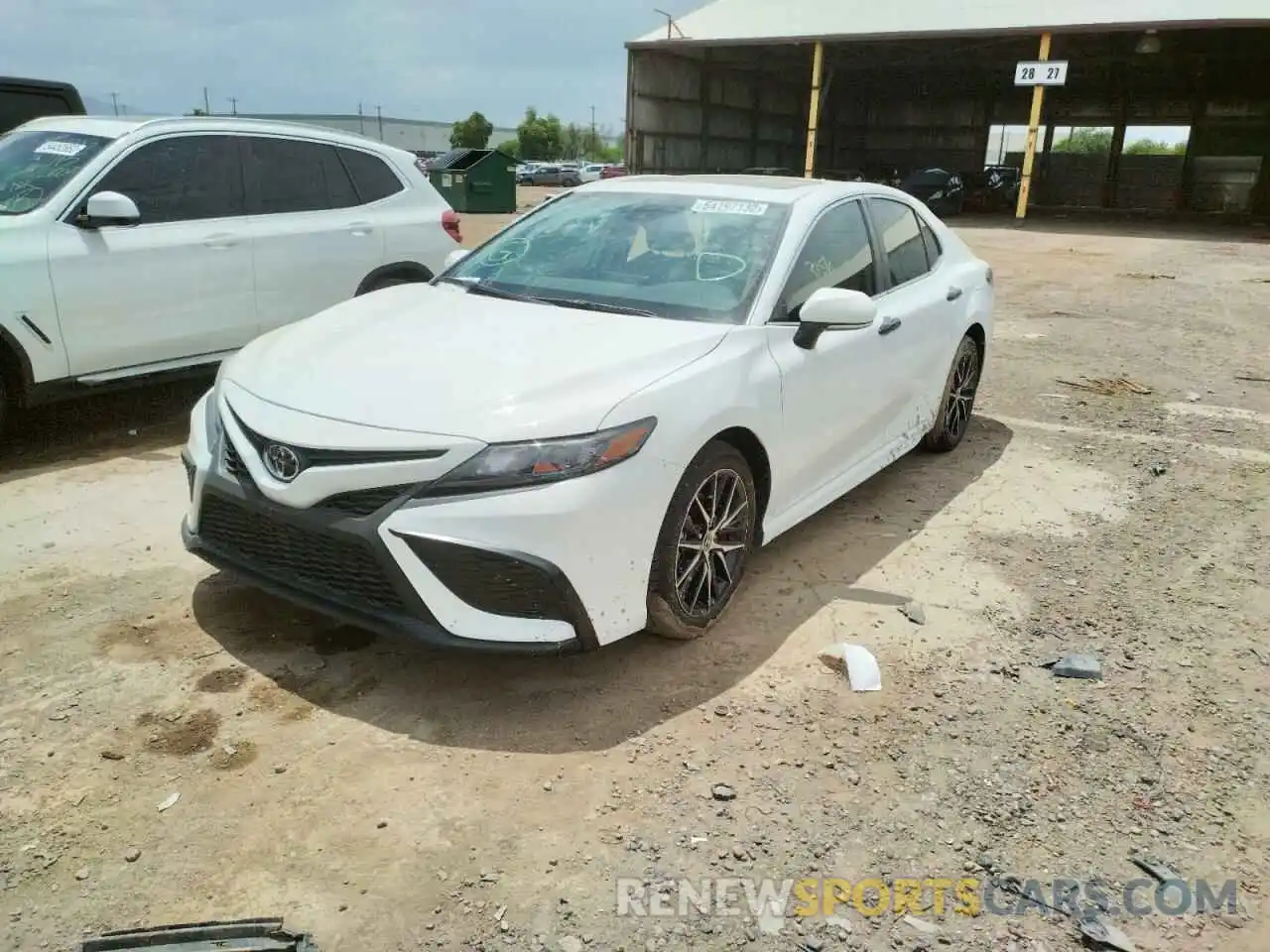 2 Photograph of a damaged car 4T1S11AK5NU685894 TOYOTA CAMRY 2022