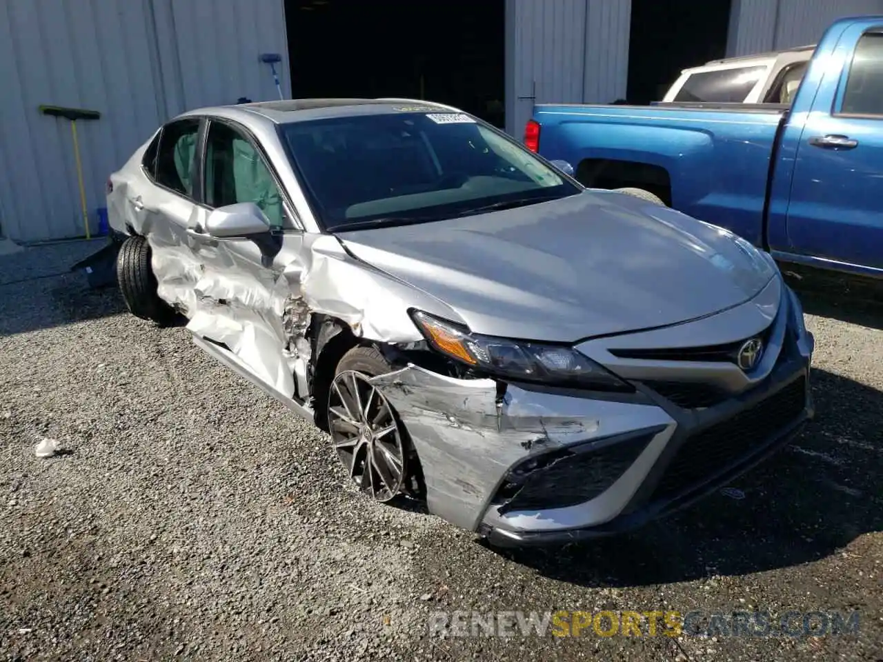 1 Photograph of a damaged car 4T1S11AK7NU683659 TOYOTA CAMRY 2022