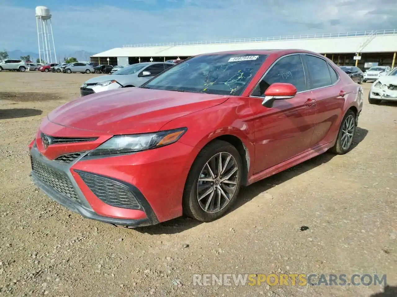 2 Photograph of a damaged car 4T1S11AKXNU029691 TOYOTA CAMRY 2022