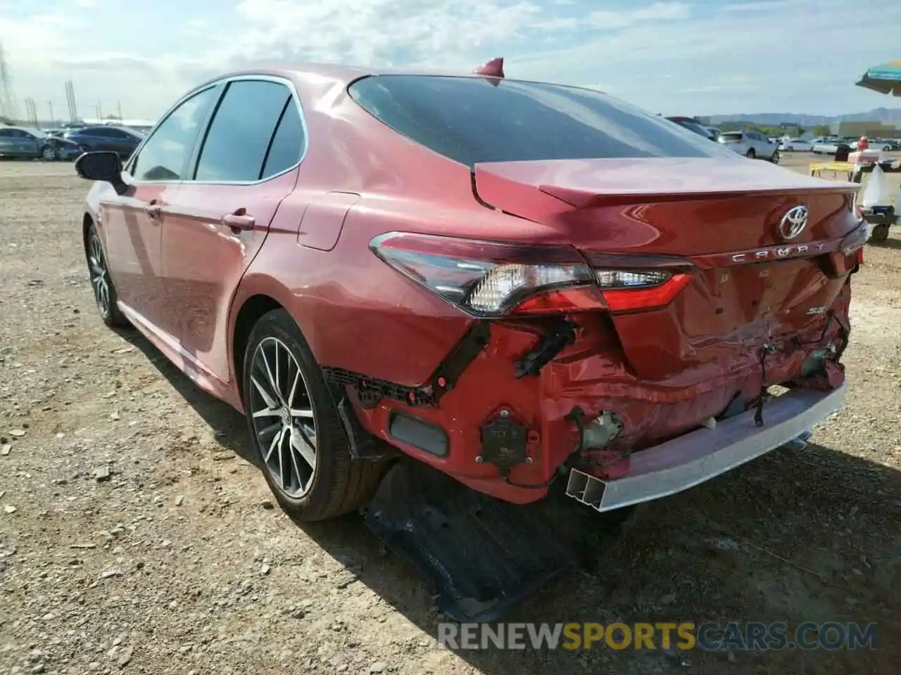 3 Photograph of a damaged car 4T1S11AKXNU029691 TOYOTA CAMRY 2022