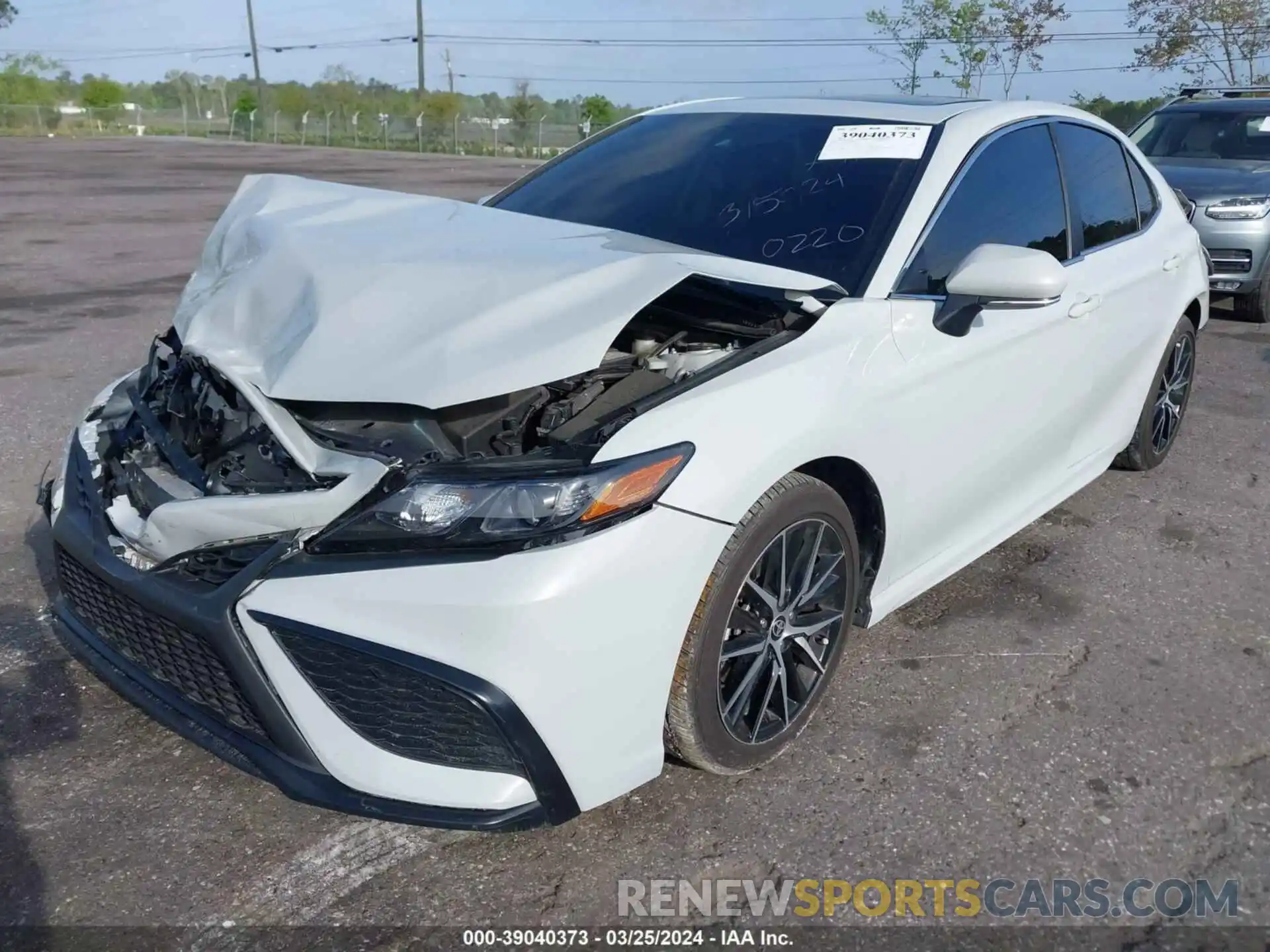 2 Photograph of a damaged car 4T1S11AKXNU050220 TOYOTA CAMRY 2022