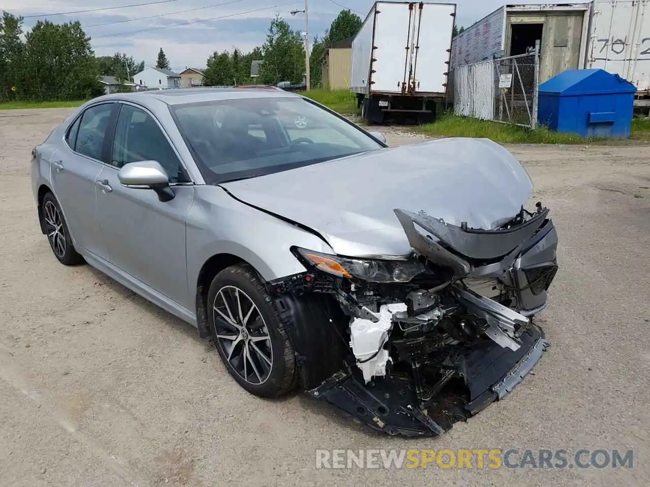 1 Photograph of a damaged car 4T1S11BK9NU060168 TOYOTA CAMRY 2022