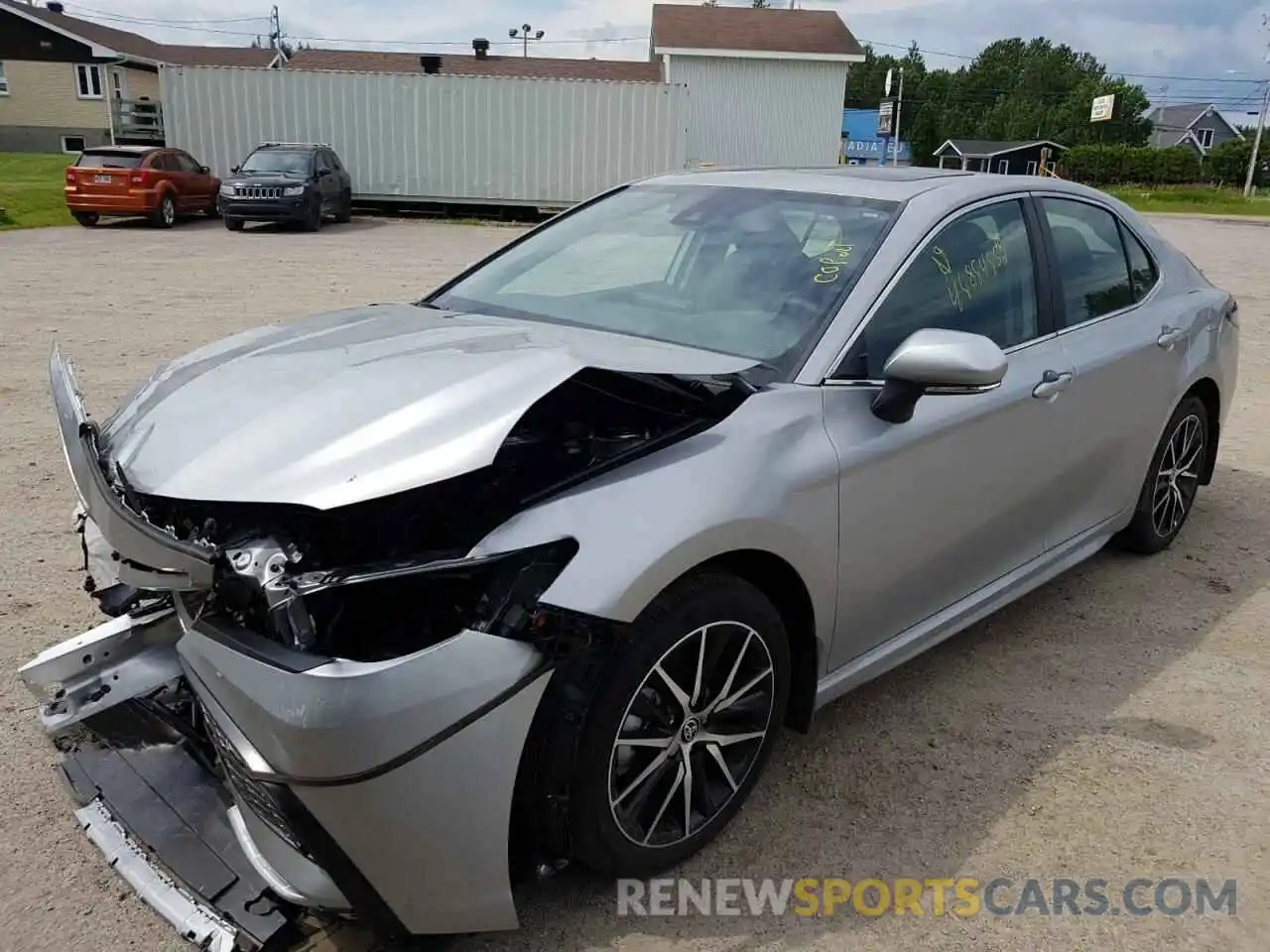 2 Photograph of a damaged car 4T1S11BK9NU060168 TOYOTA CAMRY 2022