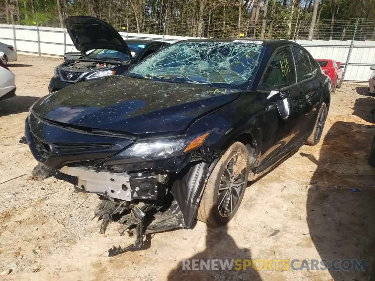 2 Photograph of a damaged car 4T1S31AK2NU577078 TOYOTA CAMRY 2022