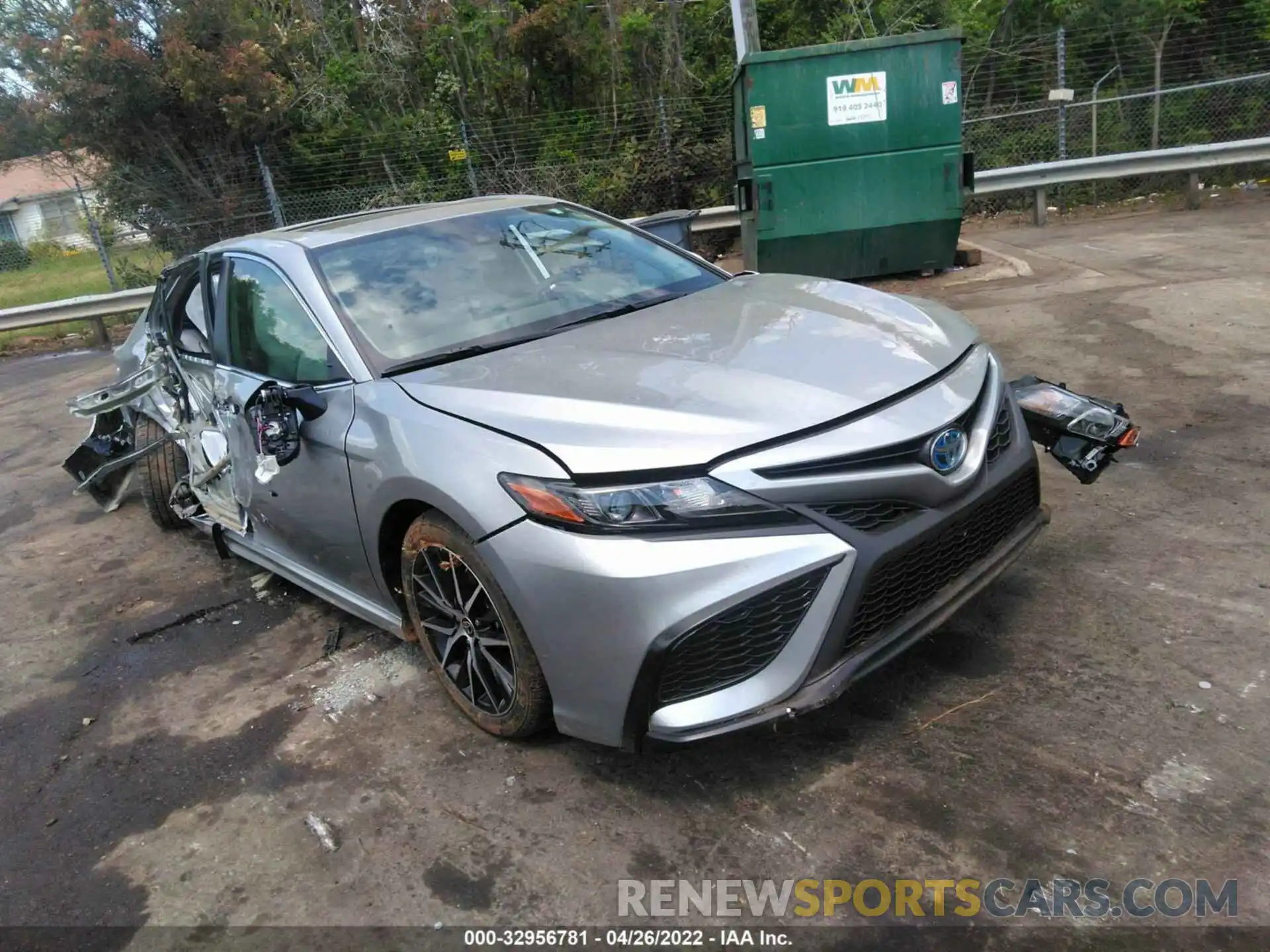 1 Photograph of a damaged car 4T1S31AK3NU579096 TOYOTA CAMRY 2022