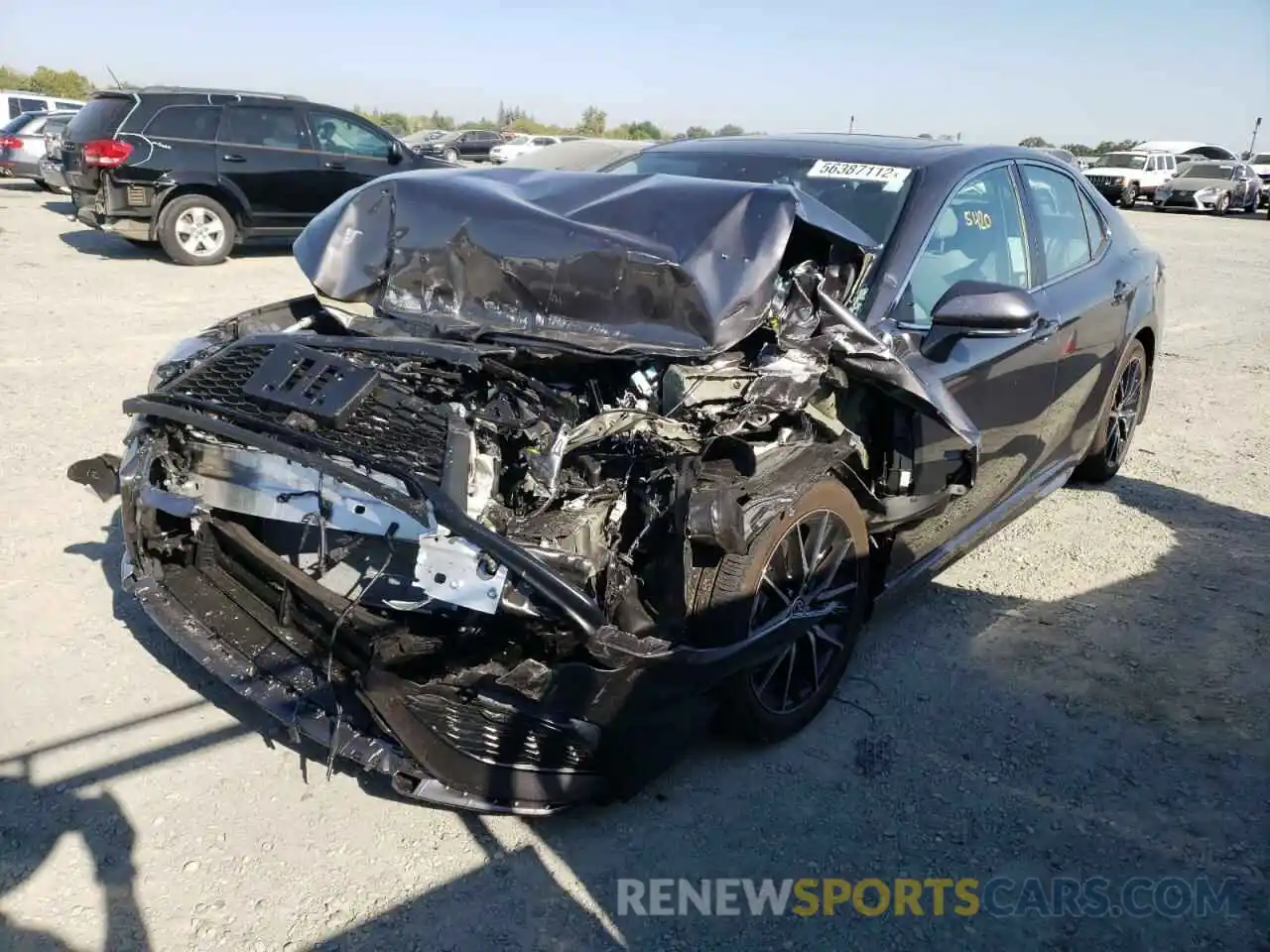 2 Photograph of a damaged car 4T1S31AK4NU589376 TOYOTA CAMRY 2022