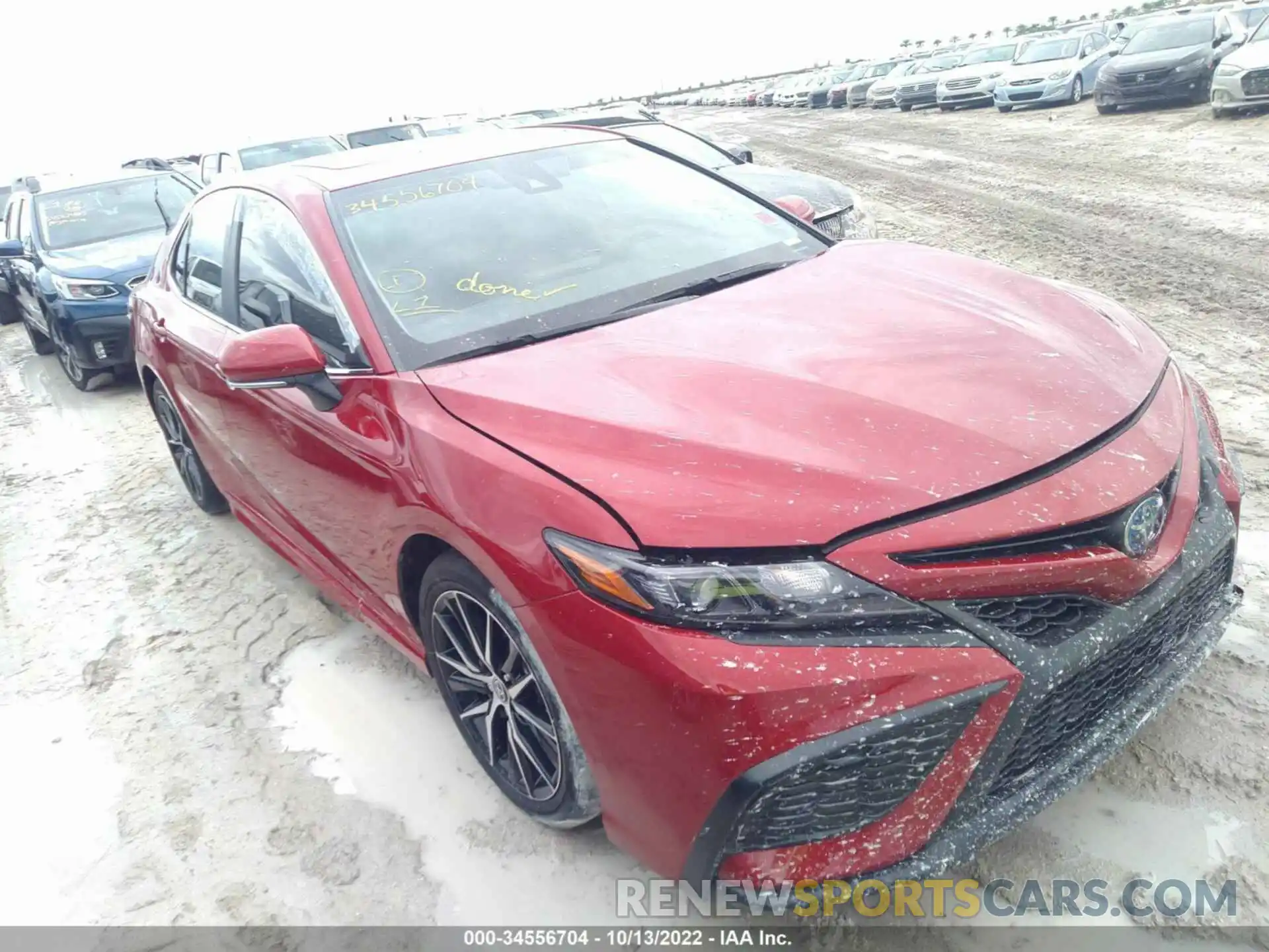 1 Photograph of a damaged car 4T1S31AK9NU042538 TOYOTA CAMRY 2022