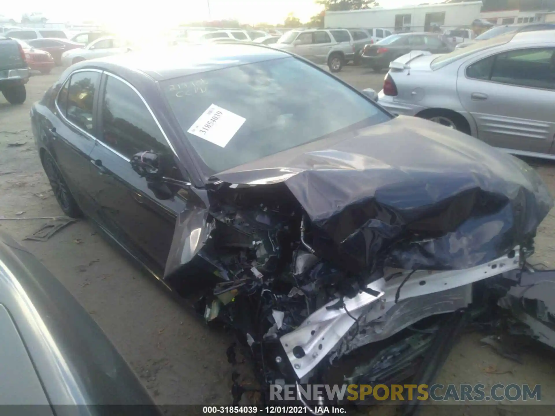 1 Photograph of a damaged car 4T1T11AK0NU636347 TOYOTA CAMRY 2022