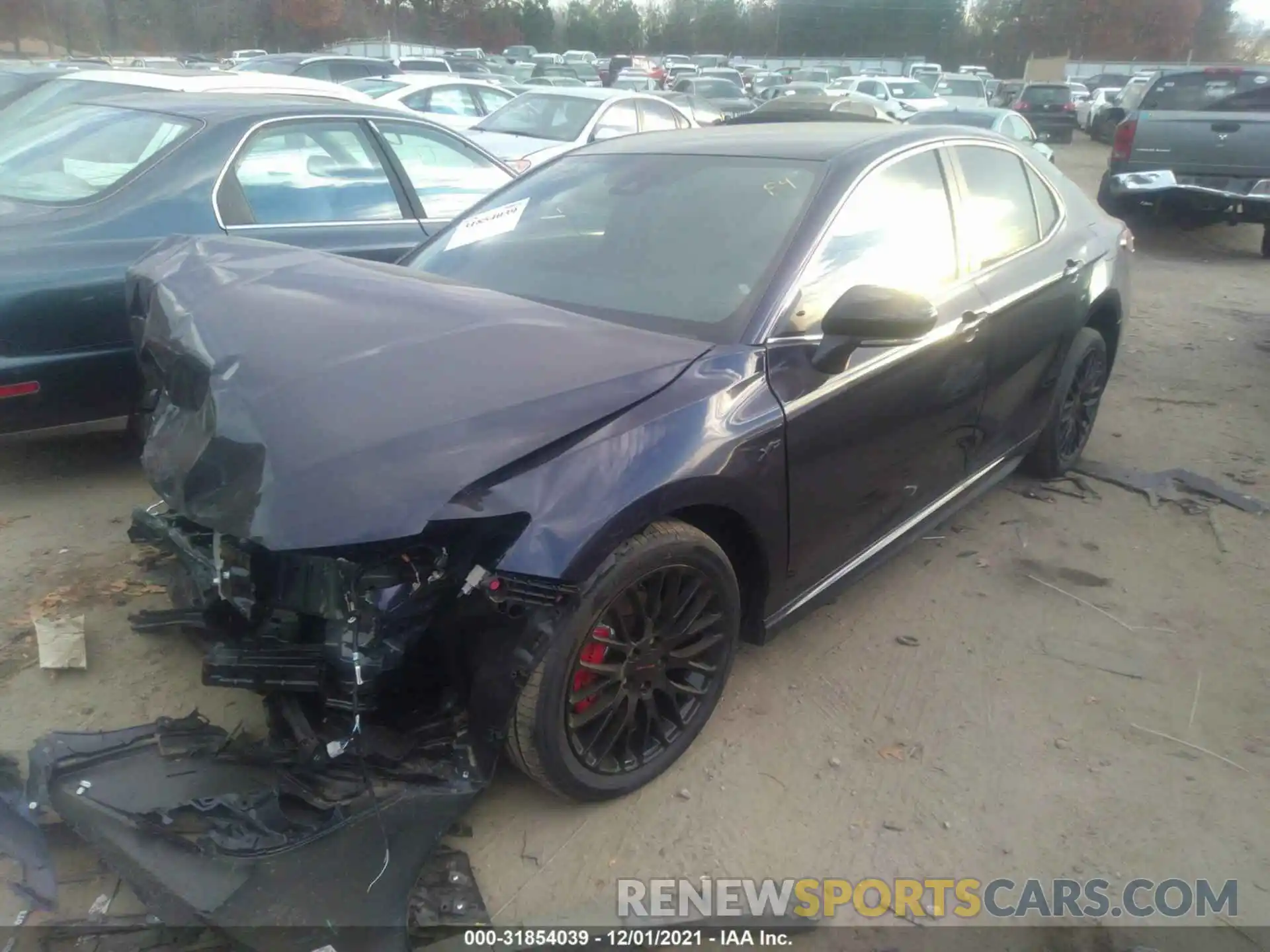 2 Photograph of a damaged car 4T1T11AK0NU636347 TOYOTA CAMRY 2022