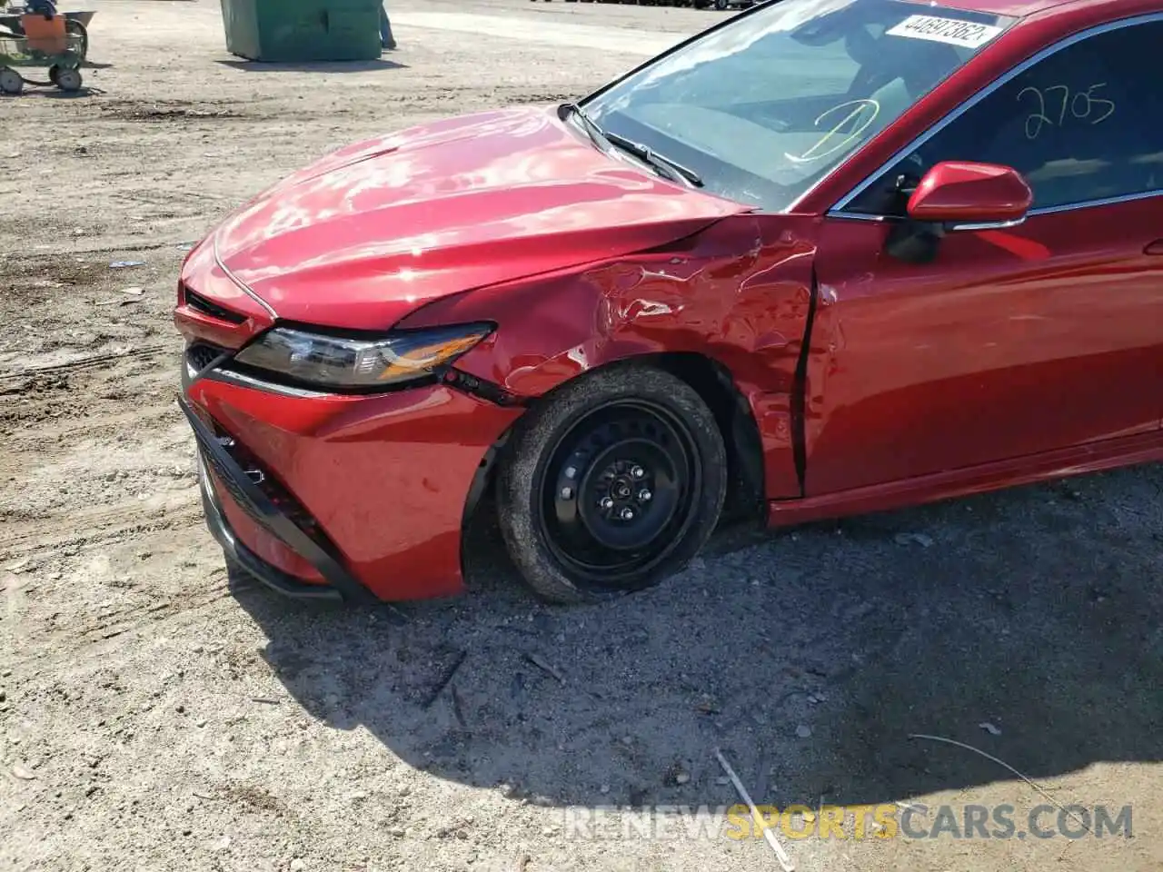 9 Photograph of a damaged car 4T1T11AK1NU011097 TOYOTA CAMRY 2022