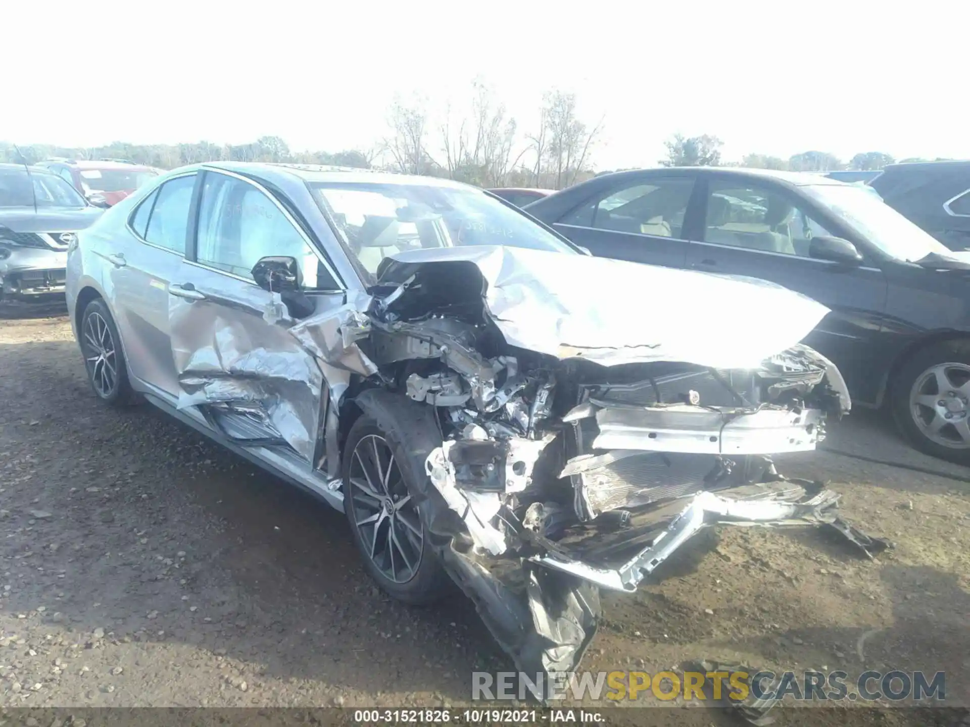 1 Photograph of a damaged car 4T1T11AK1NU619542 TOYOTA CAMRY 2022