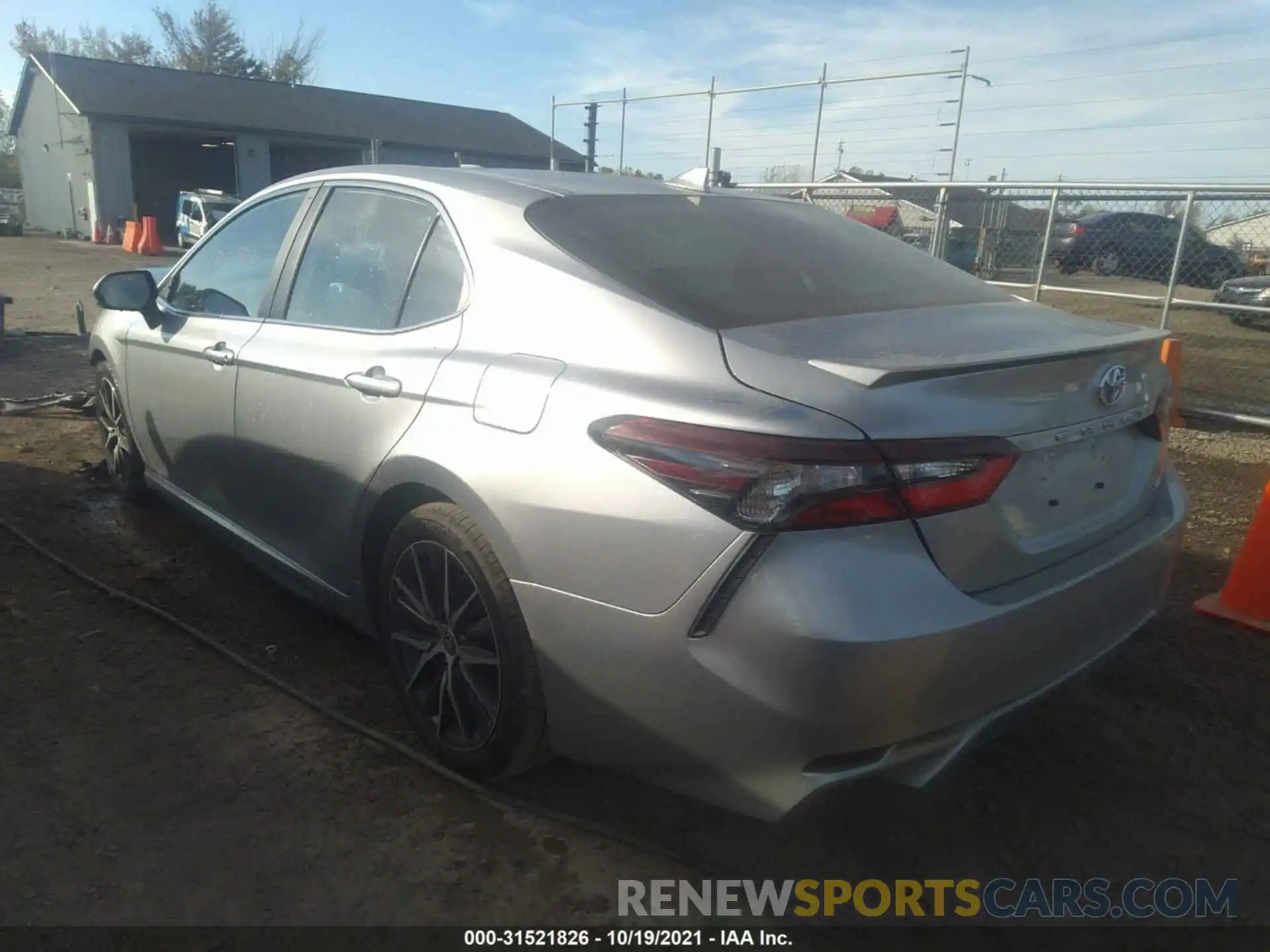 3 Photograph of a damaged car 4T1T11AK1NU619542 TOYOTA CAMRY 2022