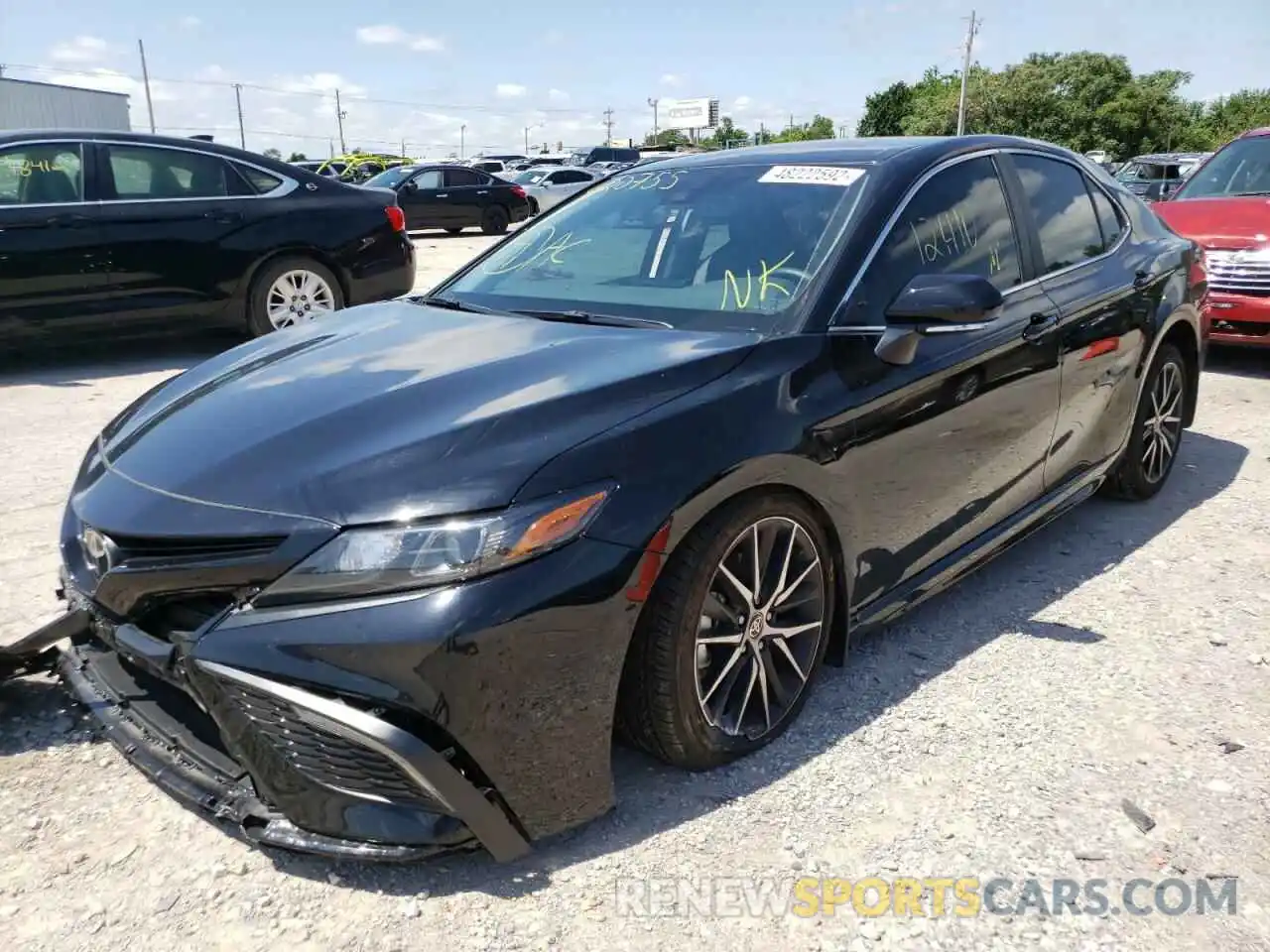 2 Photograph of a damaged car 4T1T11AK1NU620755 TOYOTA CAMRY 2022