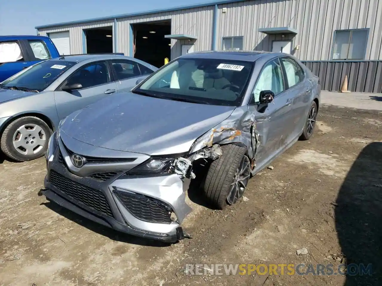 2 Photograph of a damaged car 4T1T11AK2NU619503 TOYOTA CAMRY 2022