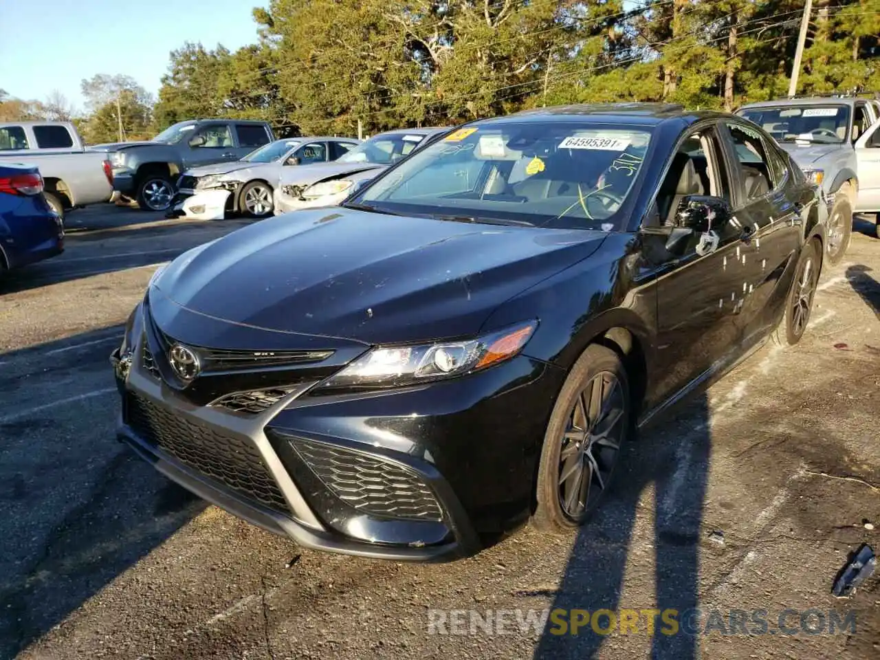 2 Photograph of a damaged car 4T1T11AK2NU620957 TOYOTA CAMRY 2022