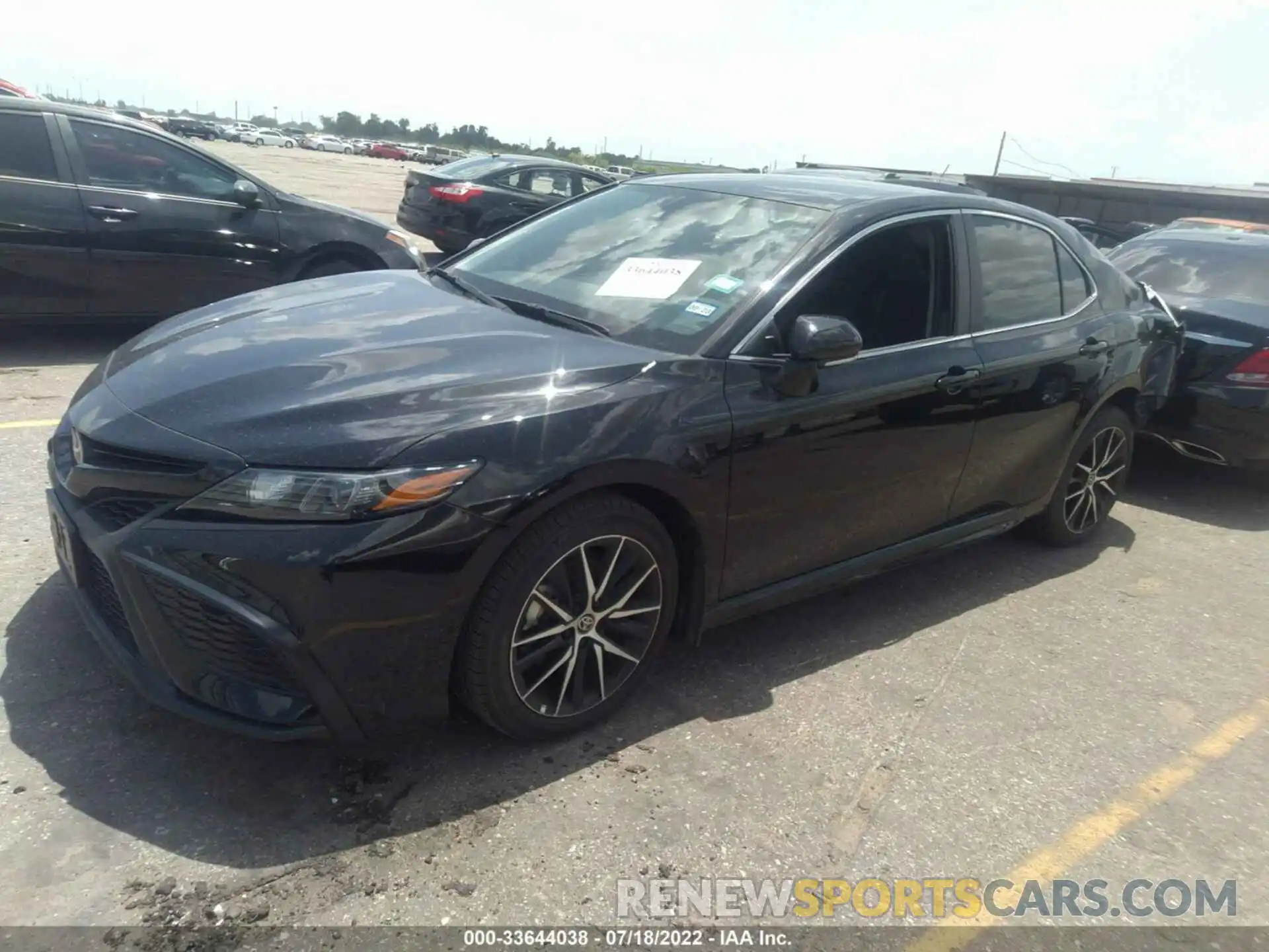 2 Photograph of a damaged car 4T1T11AK2NU623440 TOYOTA CAMRY 2022