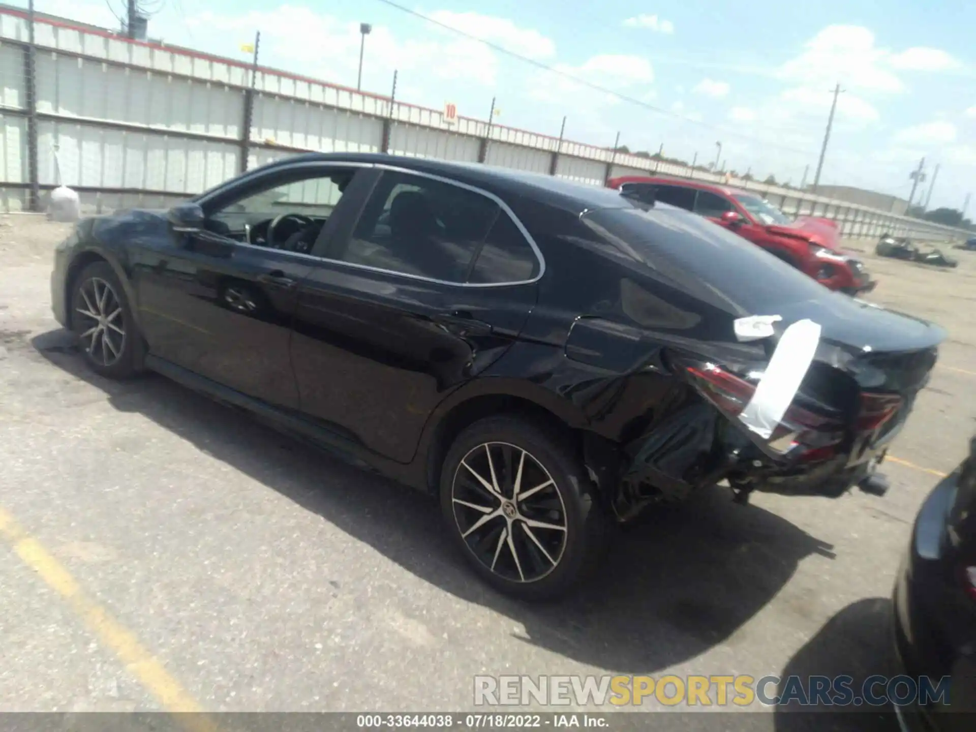 3 Photograph of a damaged car 4T1T11AK2NU623440 TOYOTA CAMRY 2022