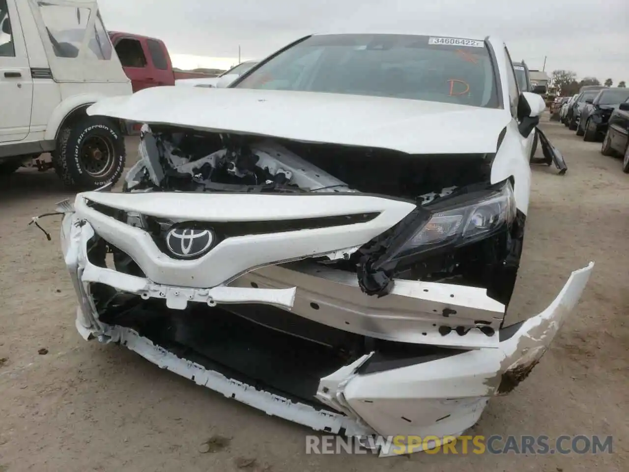 9 Photograph of a damaged car 4T1T11AK2NU643817 TOYOTA CAMRY 2022