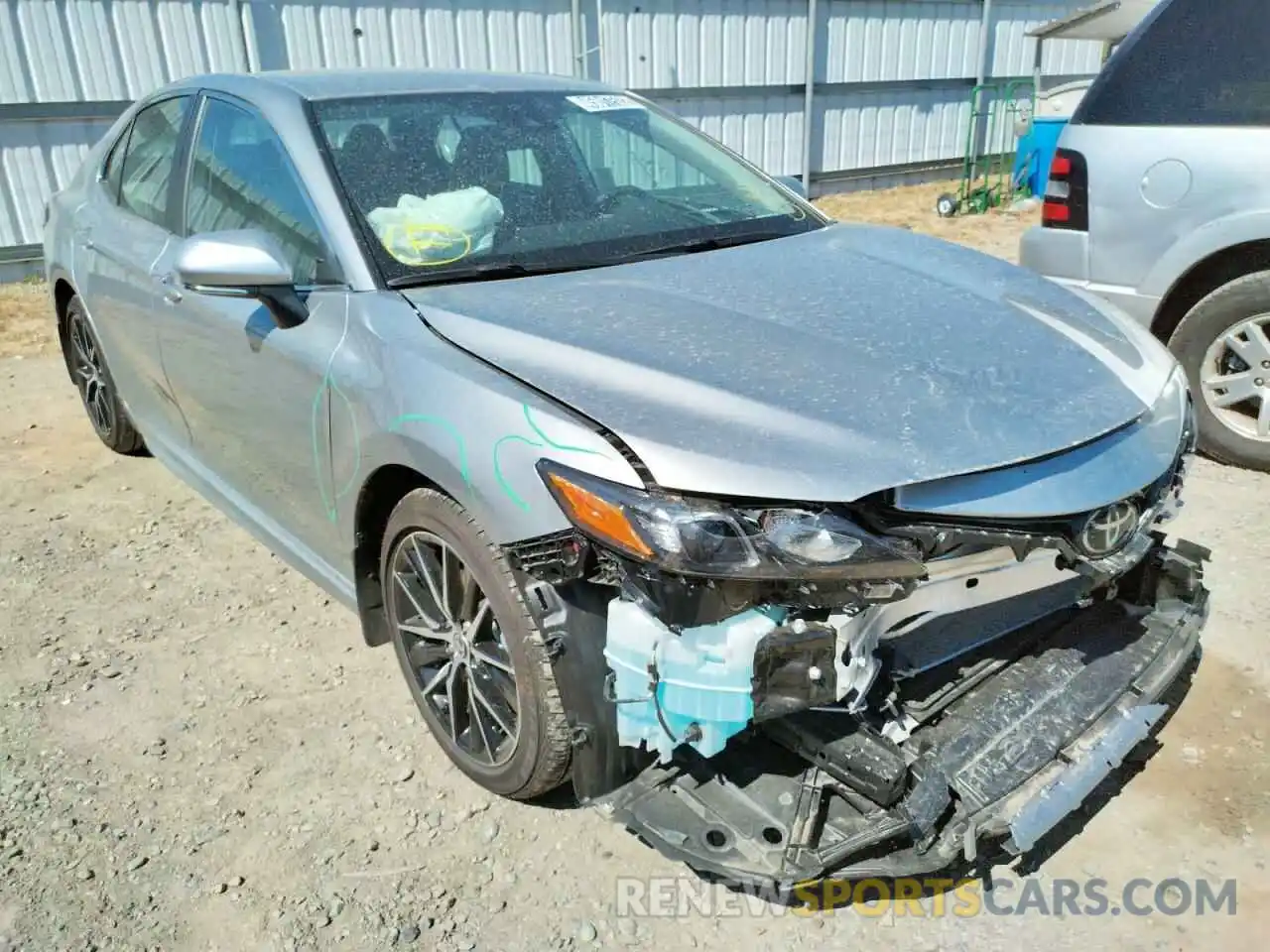 1 Photograph of a damaged car 4T1T11AK2NU664778 TOYOTA CAMRY 2022