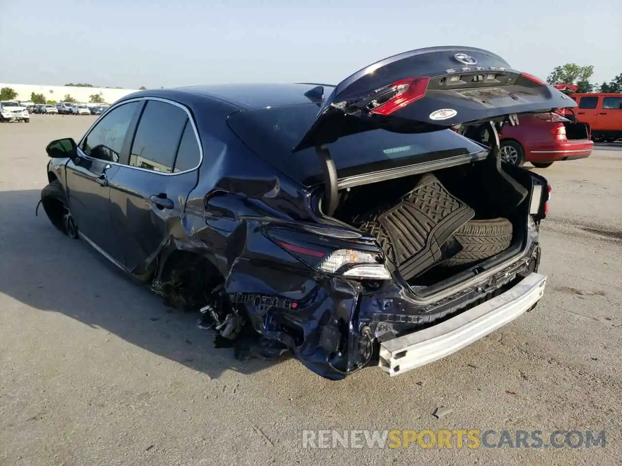 3 Photograph of a damaged car 4T1T11AK2NU681578 TOYOTA CAMRY 2022