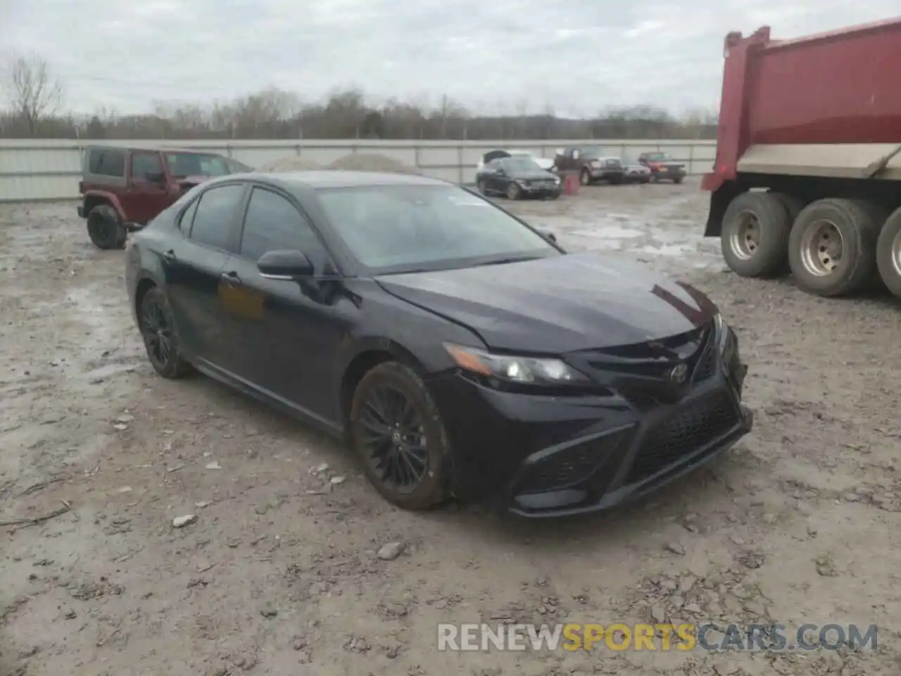 1 Photograph of a damaged car 4T1T11AK3NU003325 TOYOTA CAMRY 2022