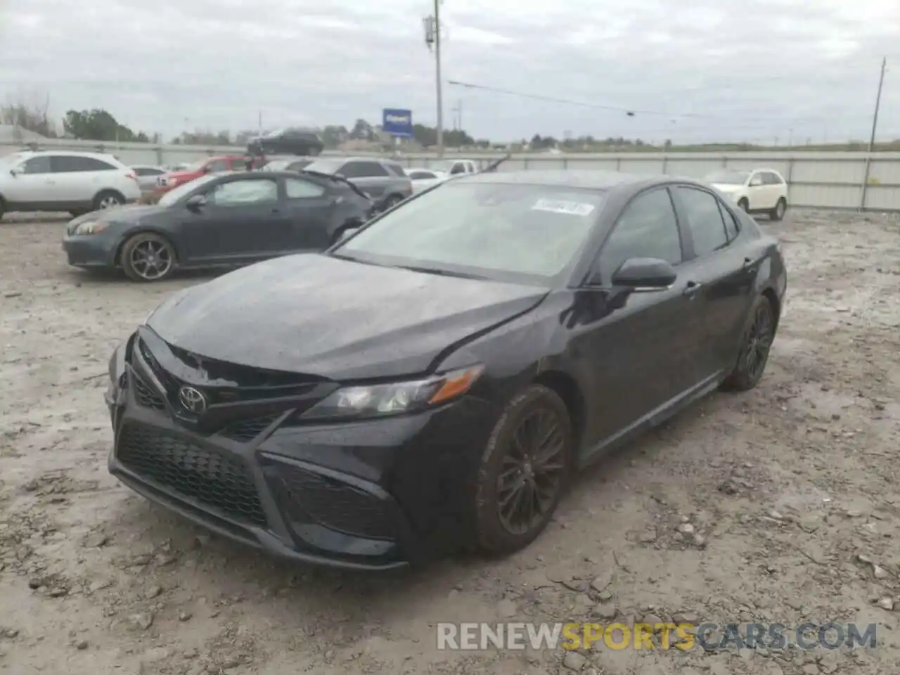 2 Photograph of a damaged car 4T1T11AK3NU003325 TOYOTA CAMRY 2022