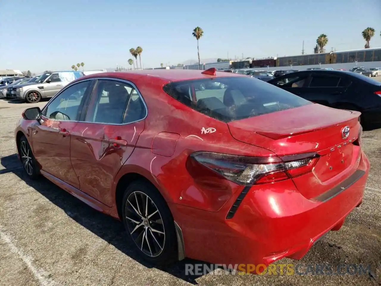 3 Photograph of a damaged car 4T1T11AK3NU040651 TOYOTA CAMRY 2022