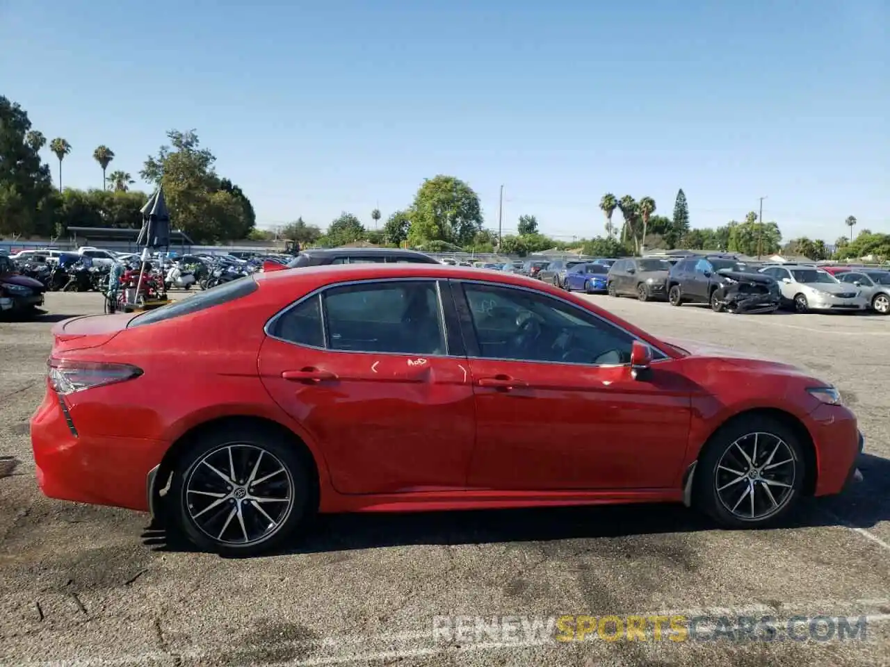 9 Photograph of a damaged car 4T1T11AK3NU040651 TOYOTA CAMRY 2022