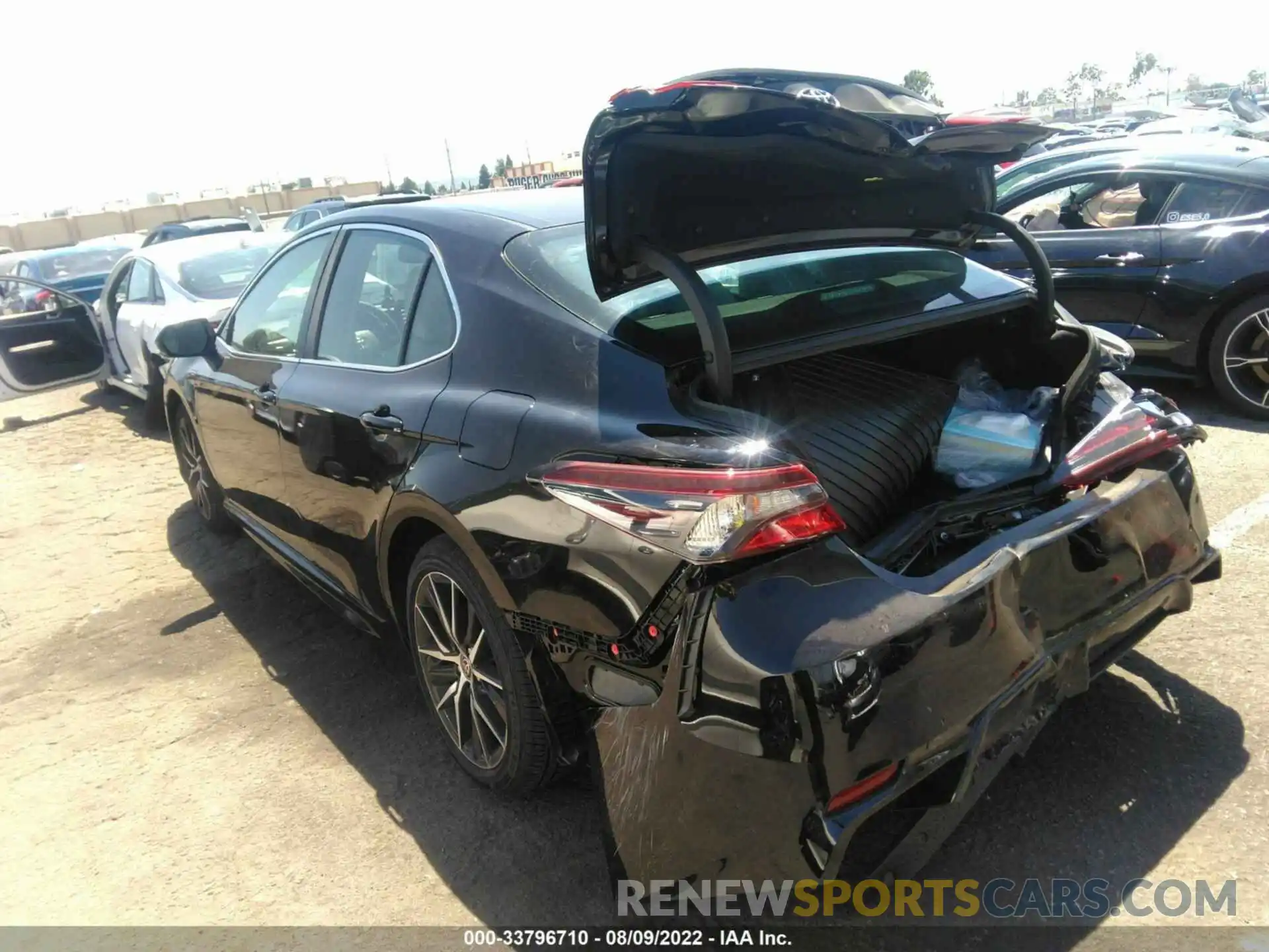 3 Photograph of a damaged car 4T1T11AK3NU047437 TOYOTA CAMRY 2022