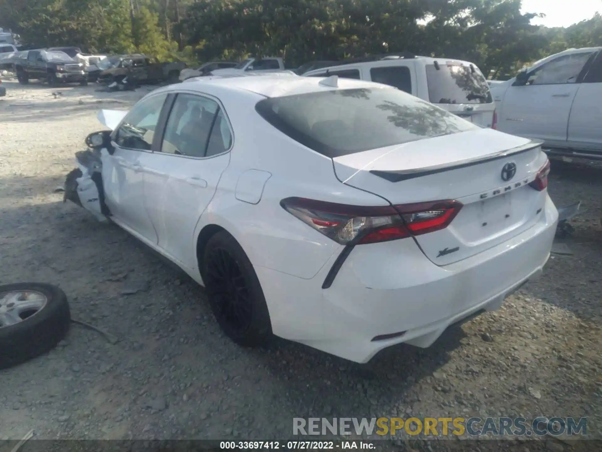 3 Photograph of a damaged car 4T1T11AK3NU632132 TOYOTA CAMRY 2022