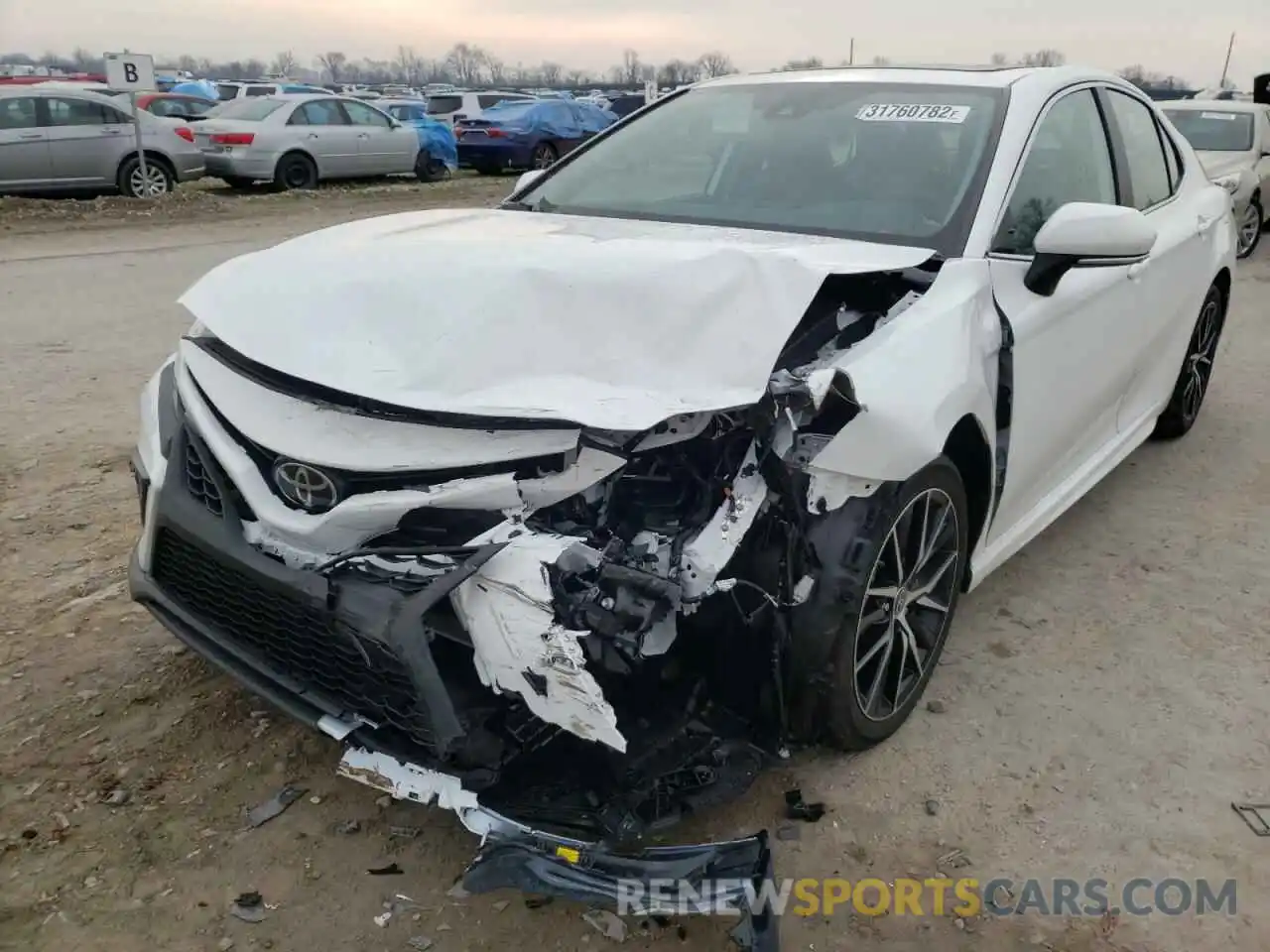 9 Photograph of a damaged car 4T1T11AK3NU647391 TOYOTA CAMRY 2022