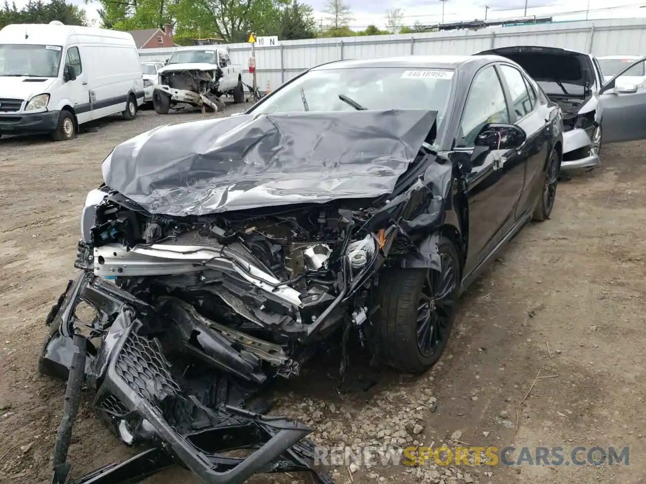 2 Photograph of a damaged car 4T1T11AK5NU010826 TOYOTA CAMRY 2022