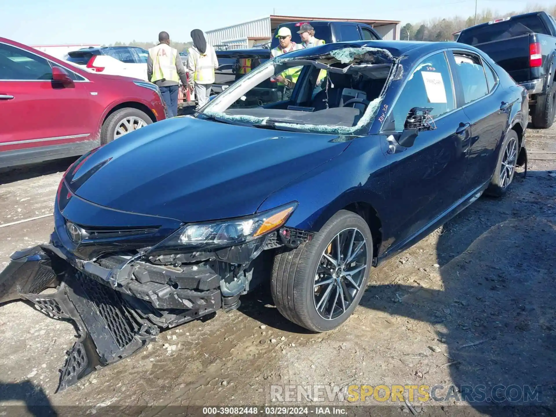 2 Photograph of a damaged car 4T1T11AK5NU617566 TOYOTA CAMRY 2022