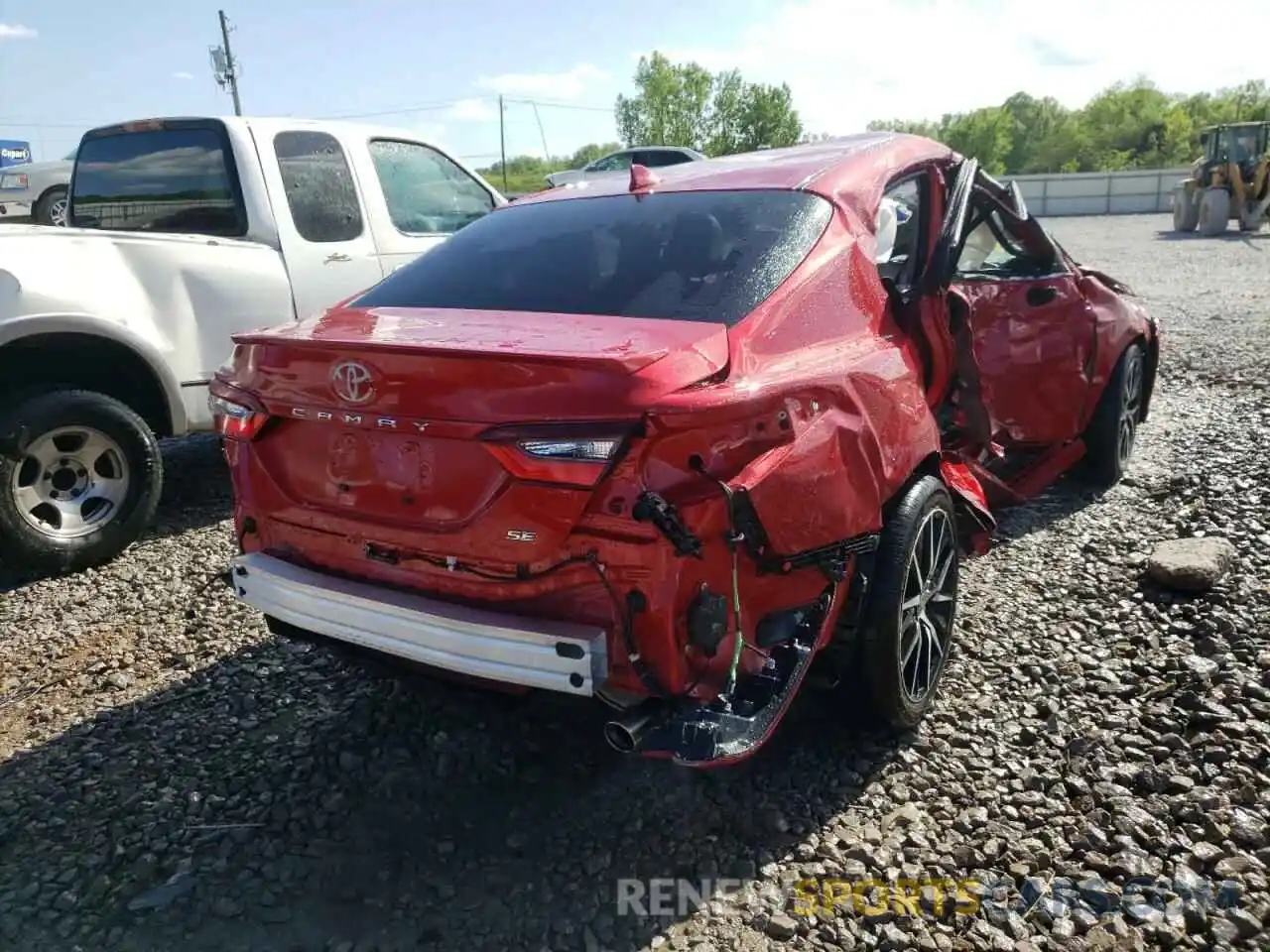 4 Photograph of a damaged car 4T1T11AK6NU028297 TOYOTA CAMRY 2022