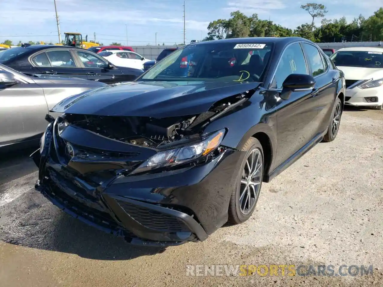 2 Photograph of a damaged car 4T1T11AK6NU056777 TOYOTA CAMRY 2022