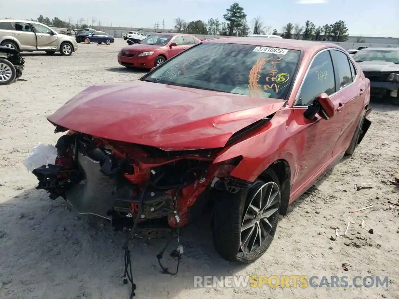 2 Photograph of a damaged car 4T1T11AK6NU499866 TOYOTA CAMRY 2022