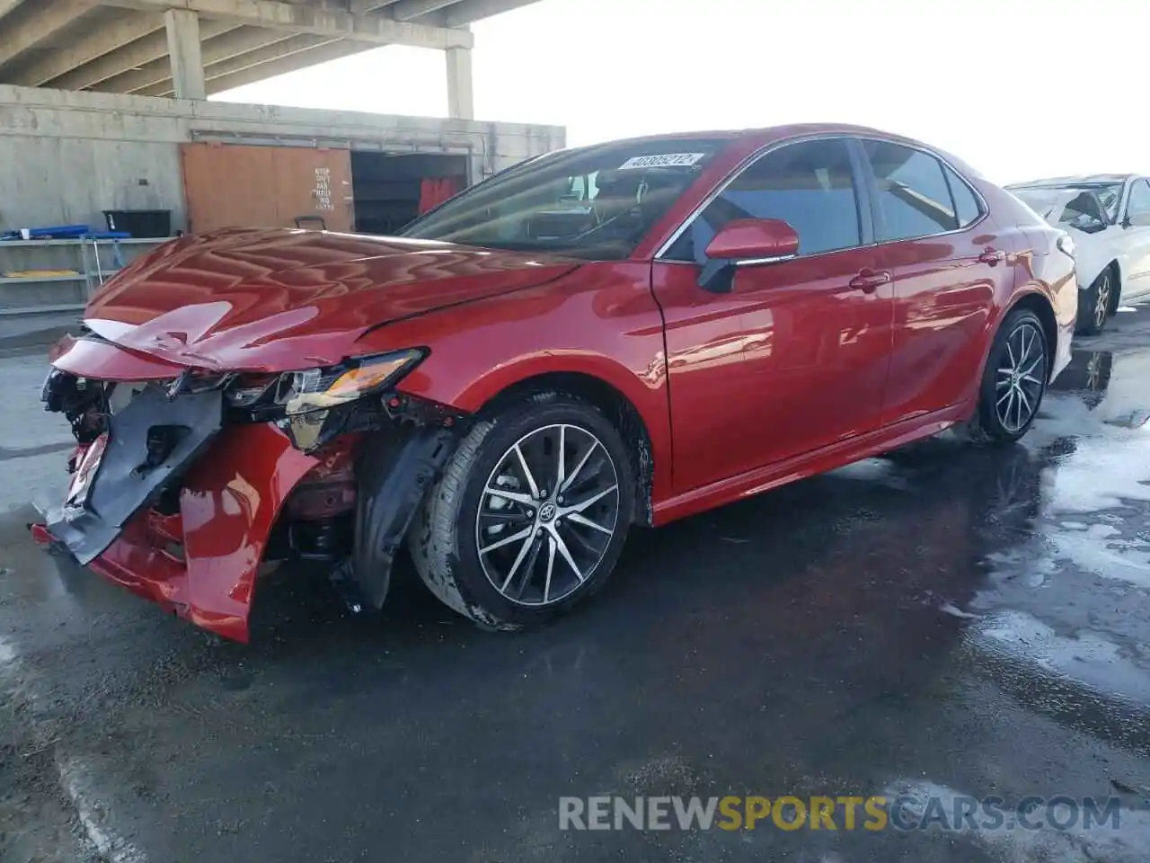 2 Photograph of a damaged car 4T1T11AK7NU028258 TOYOTA CAMRY 2022