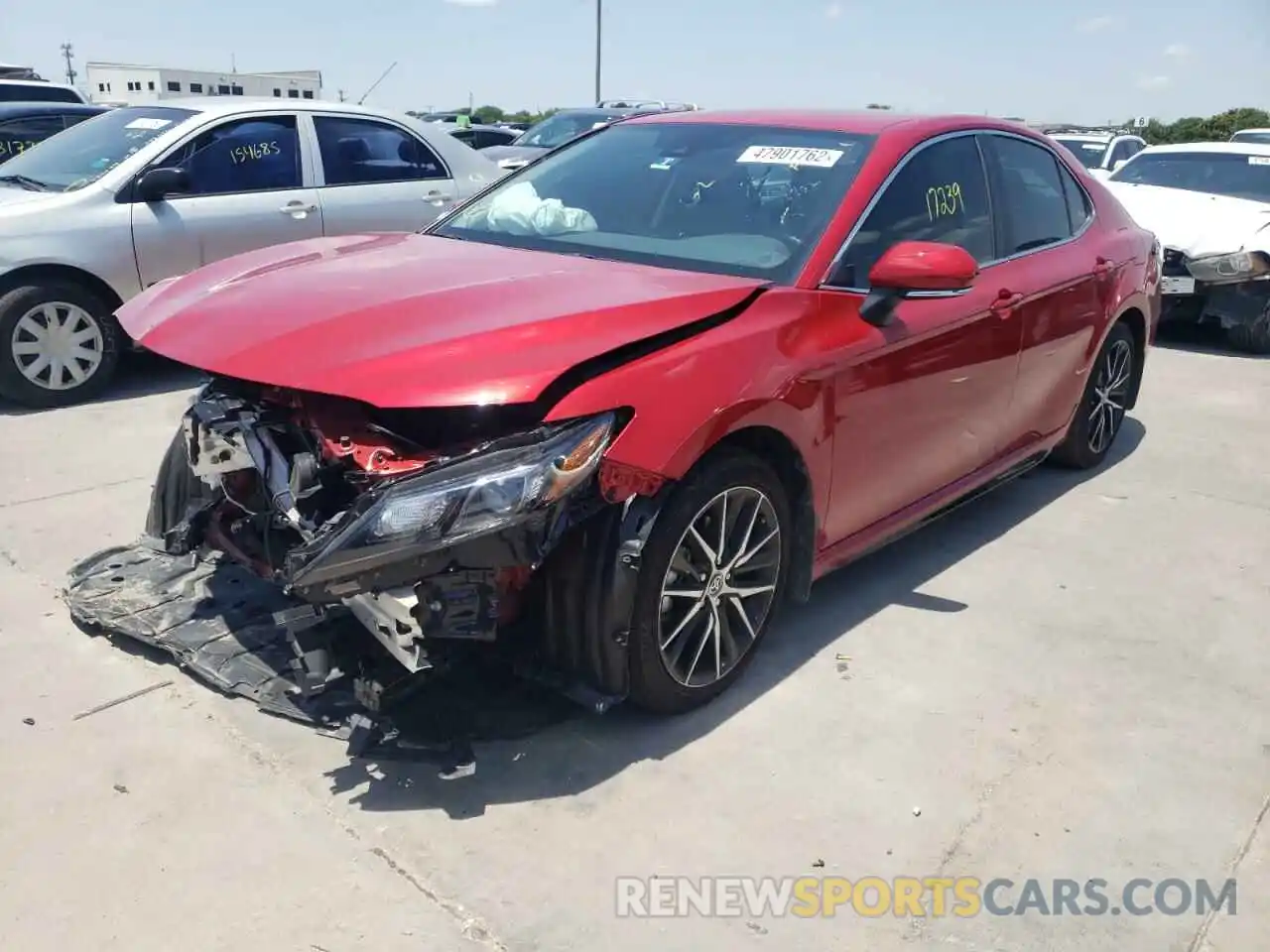 2 Photograph of a damaged car 4T1T11AK7NU499469 TOYOTA CAMRY 2022