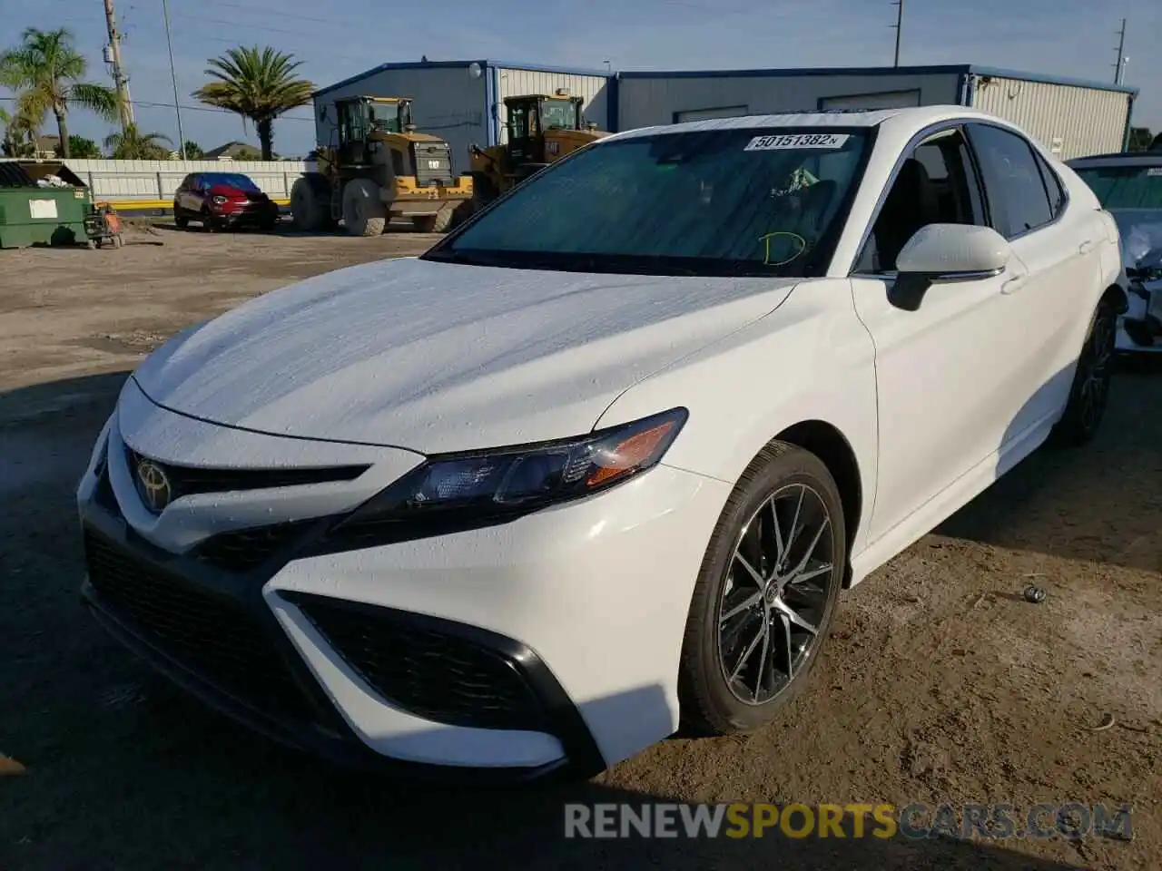 2 Photograph of a damaged car 4T1T11AK7NU637527 TOYOTA CAMRY 2022