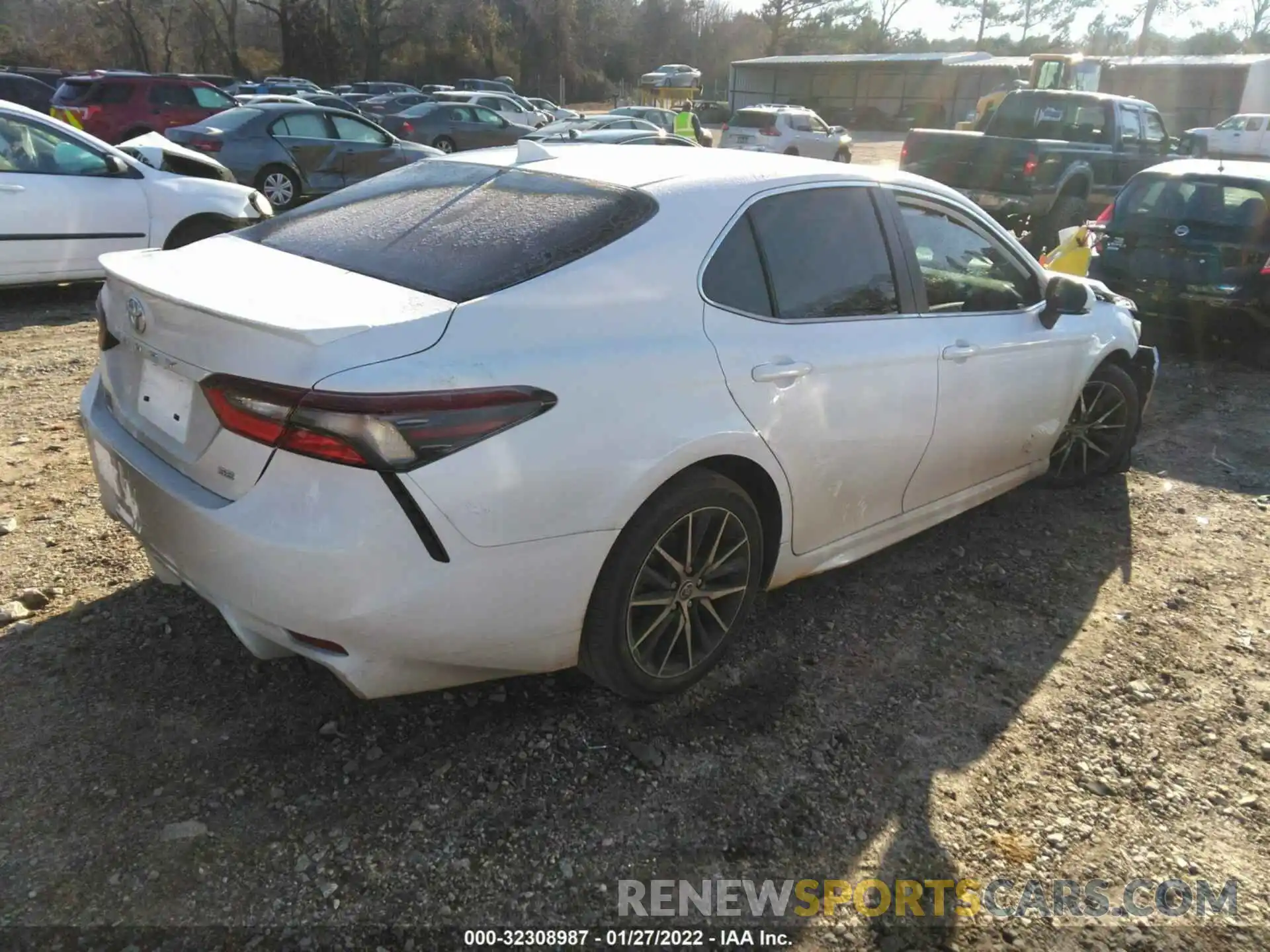 4 Photograph of a damaged car 4T1T11AK7NU639407 TOYOTA CAMRY 2022