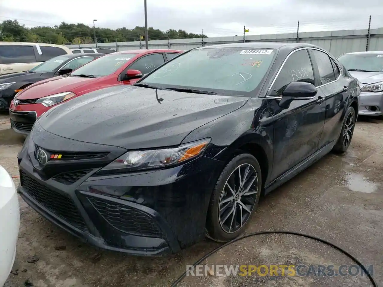 2 Photograph of a damaged car 4T1T11AK8NU642218 TOYOTA CAMRY 2022