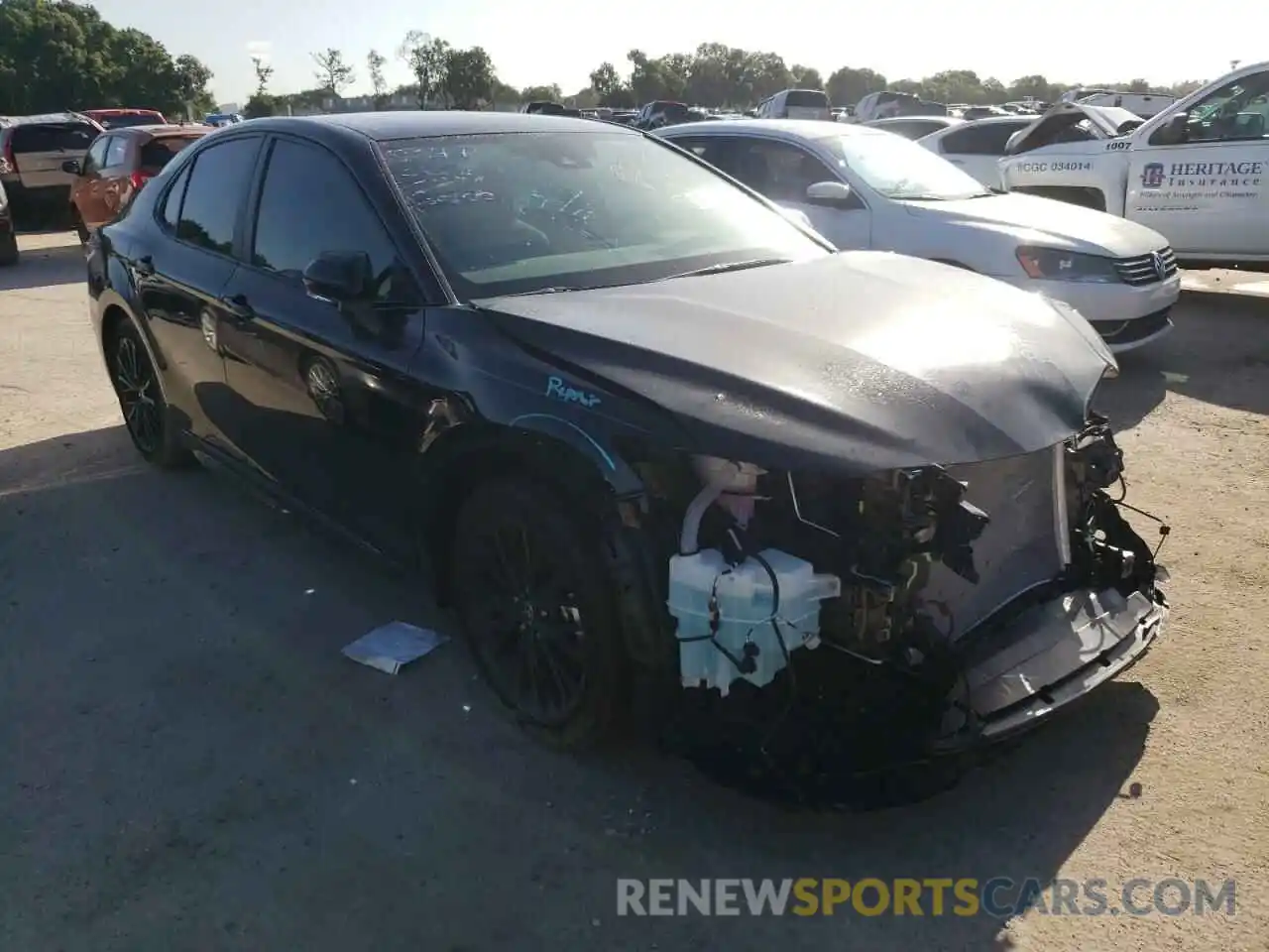 1 Photograph of a damaged car 4T1T11AK9NU038872 TOYOTA CAMRY 2022