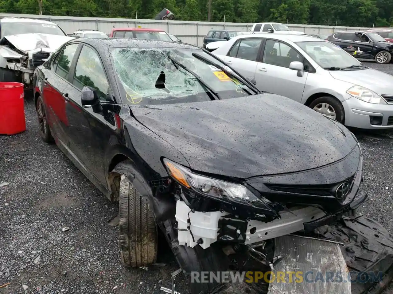 1 Photograph of a damaged car 4T1T11AK9NU052271 TOYOTA CAMRY 2022