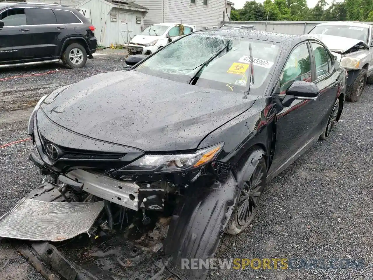 2 Photograph of a damaged car 4T1T11AK9NU052271 TOYOTA CAMRY 2022