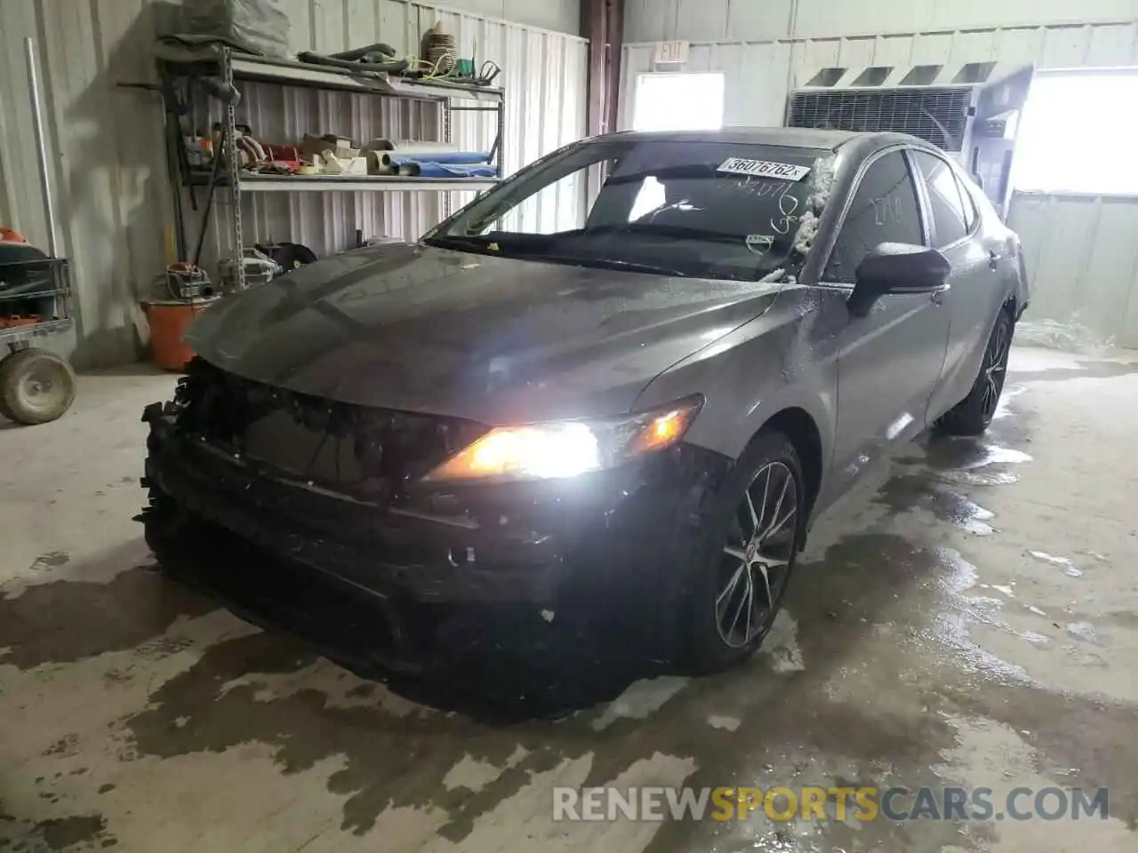 2 Photograph of a damaged car 4T1T11AK9NU643071 TOYOTA CAMRY 2022