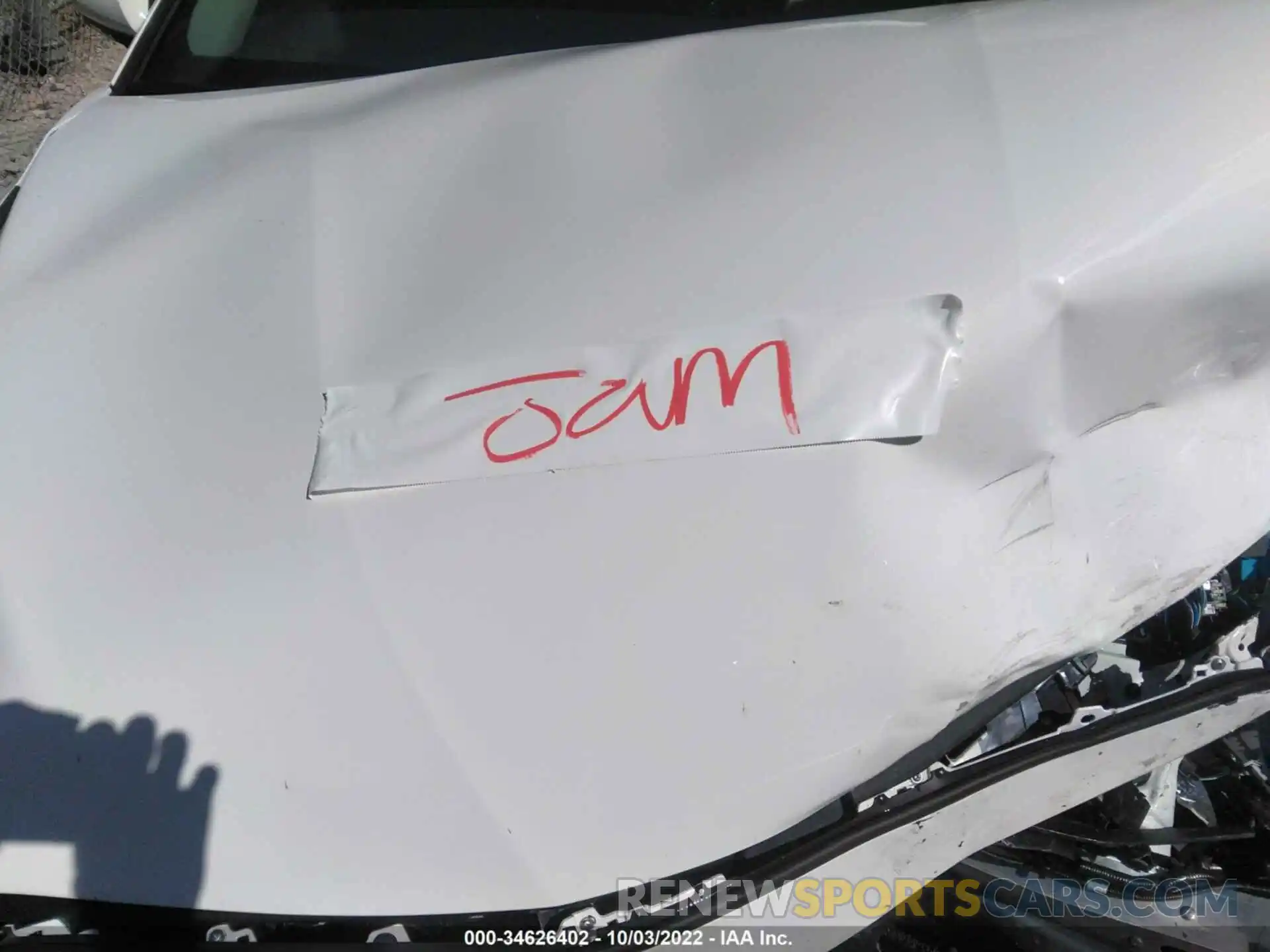 10 Photograph of a damaged car 4T1T11AKXNU042719 TOYOTA CAMRY 2022