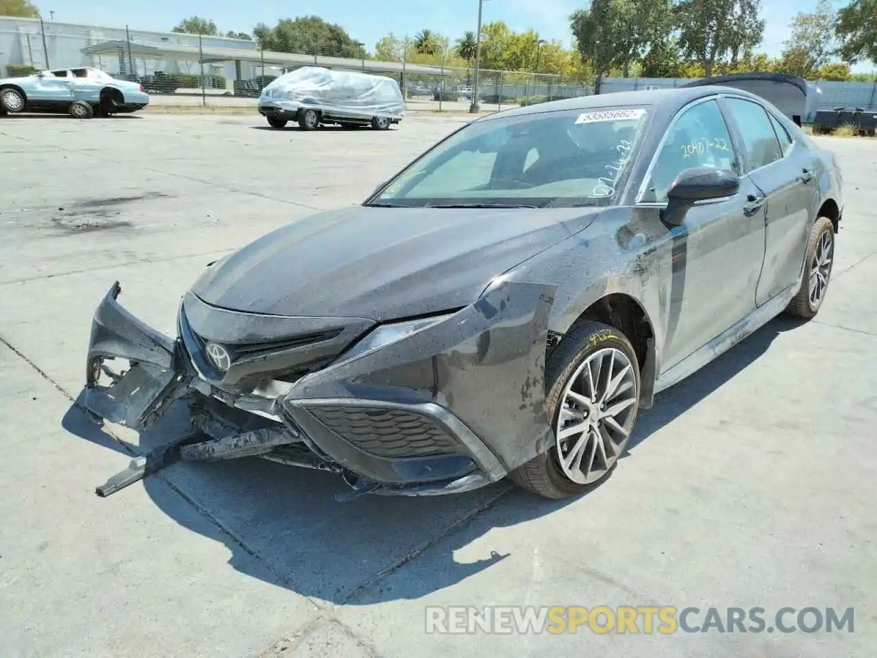 2 Photograph of a damaged car 4T1T11AKXNU642172 TOYOTA CAMRY 2022